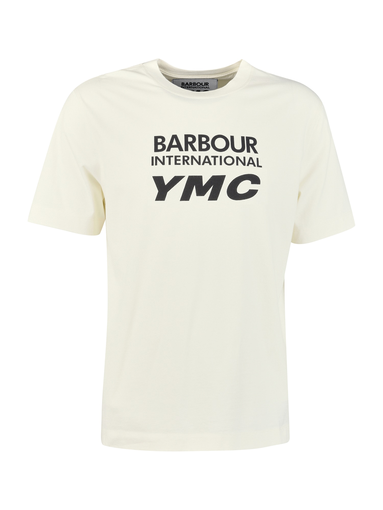 Barbour International Majica  črna / off-bela