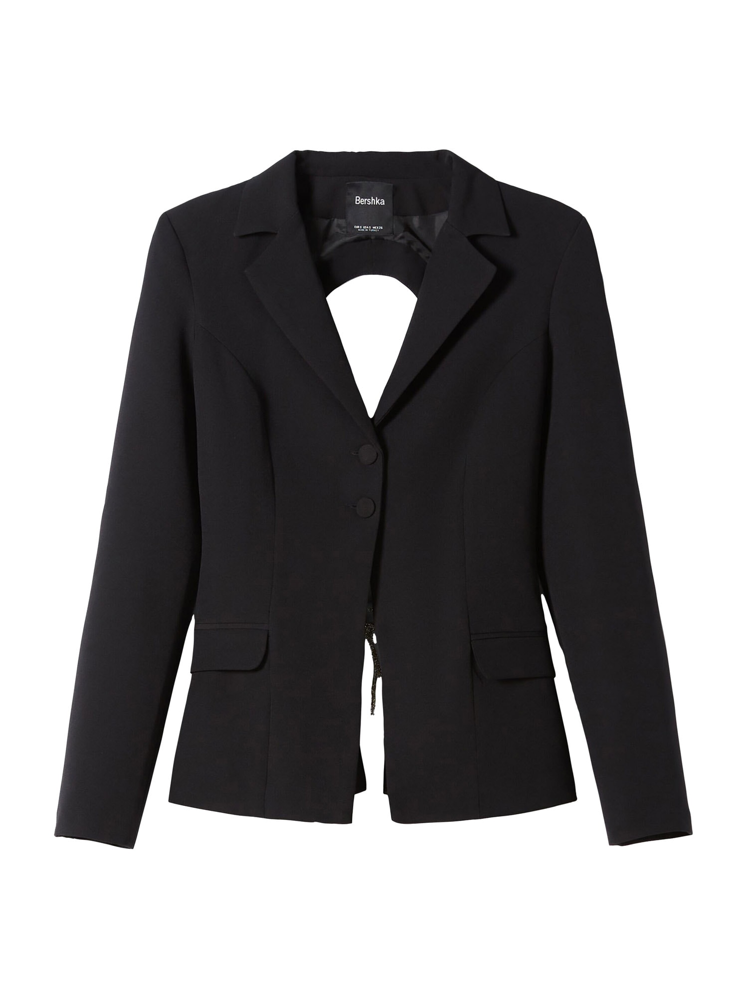 Bershka Blazer  črna