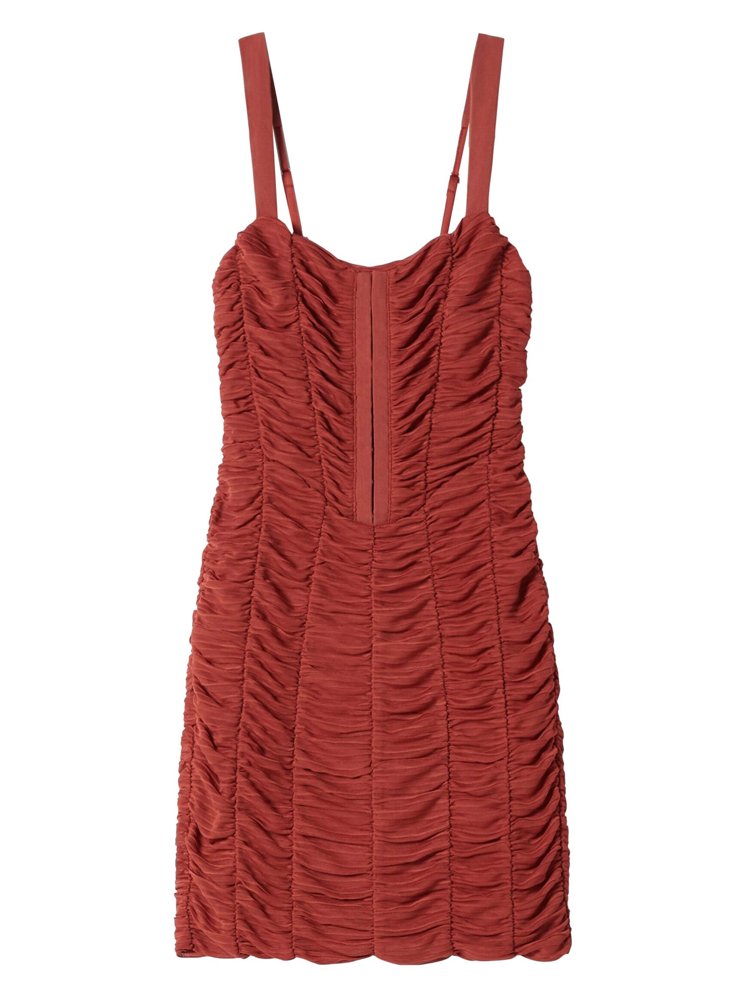 Bershka Obleka  merlot