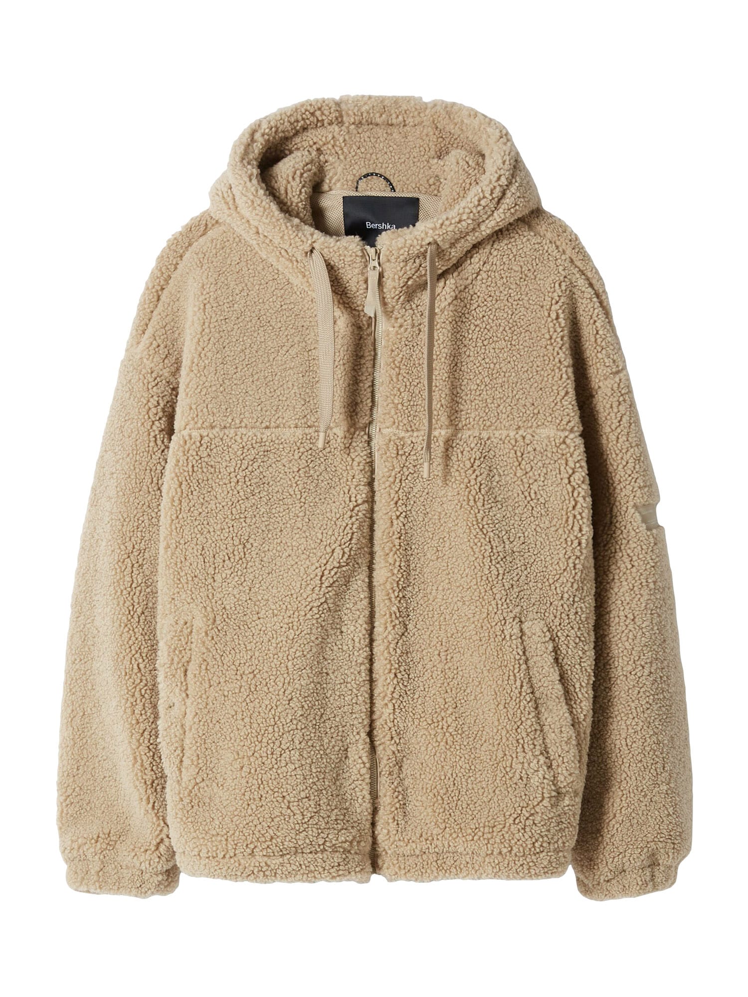 Bershka Prehodna jakna 'CAZADORA'  pesek