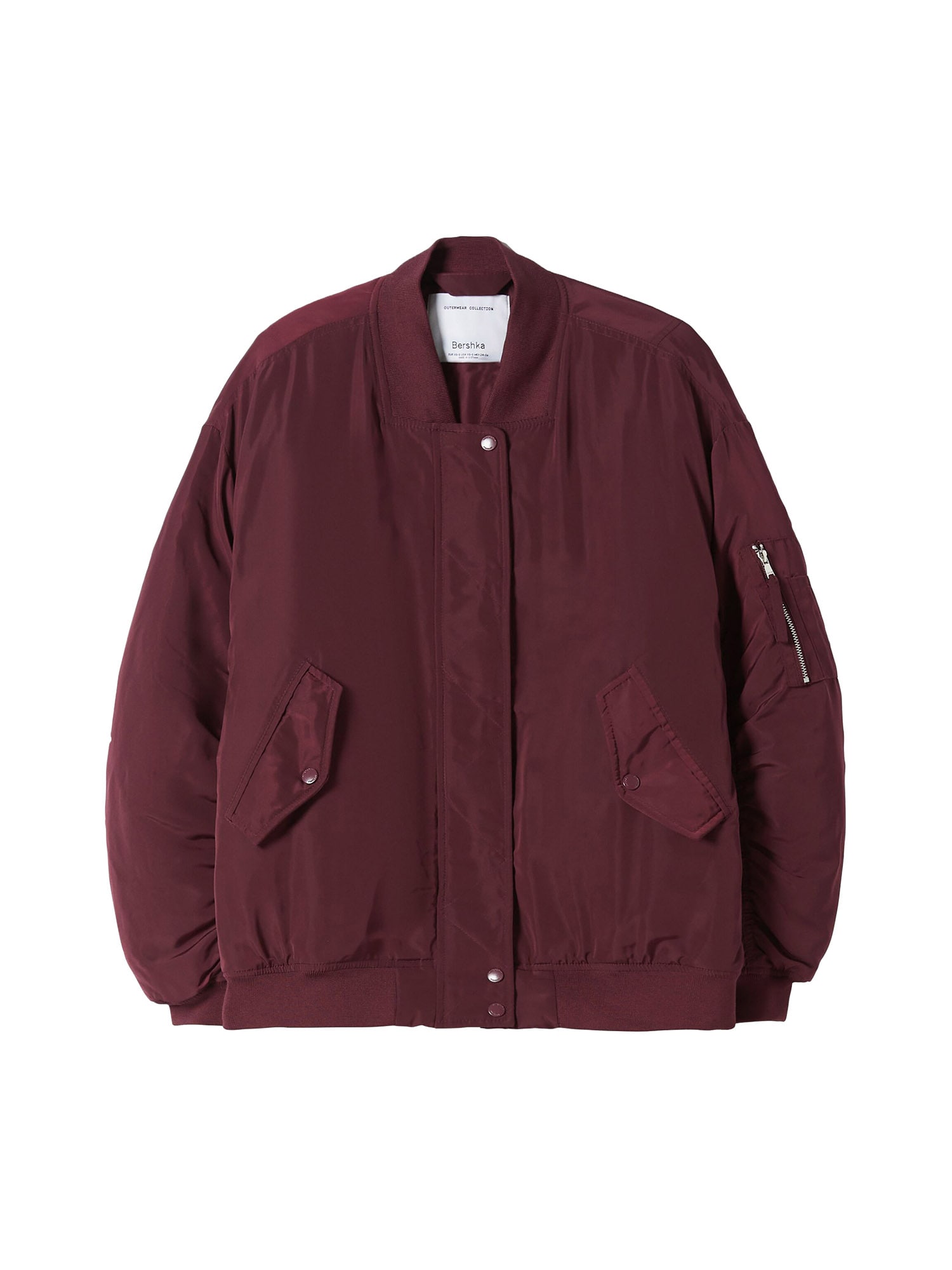 Bershka Prehodna jakna  burgund