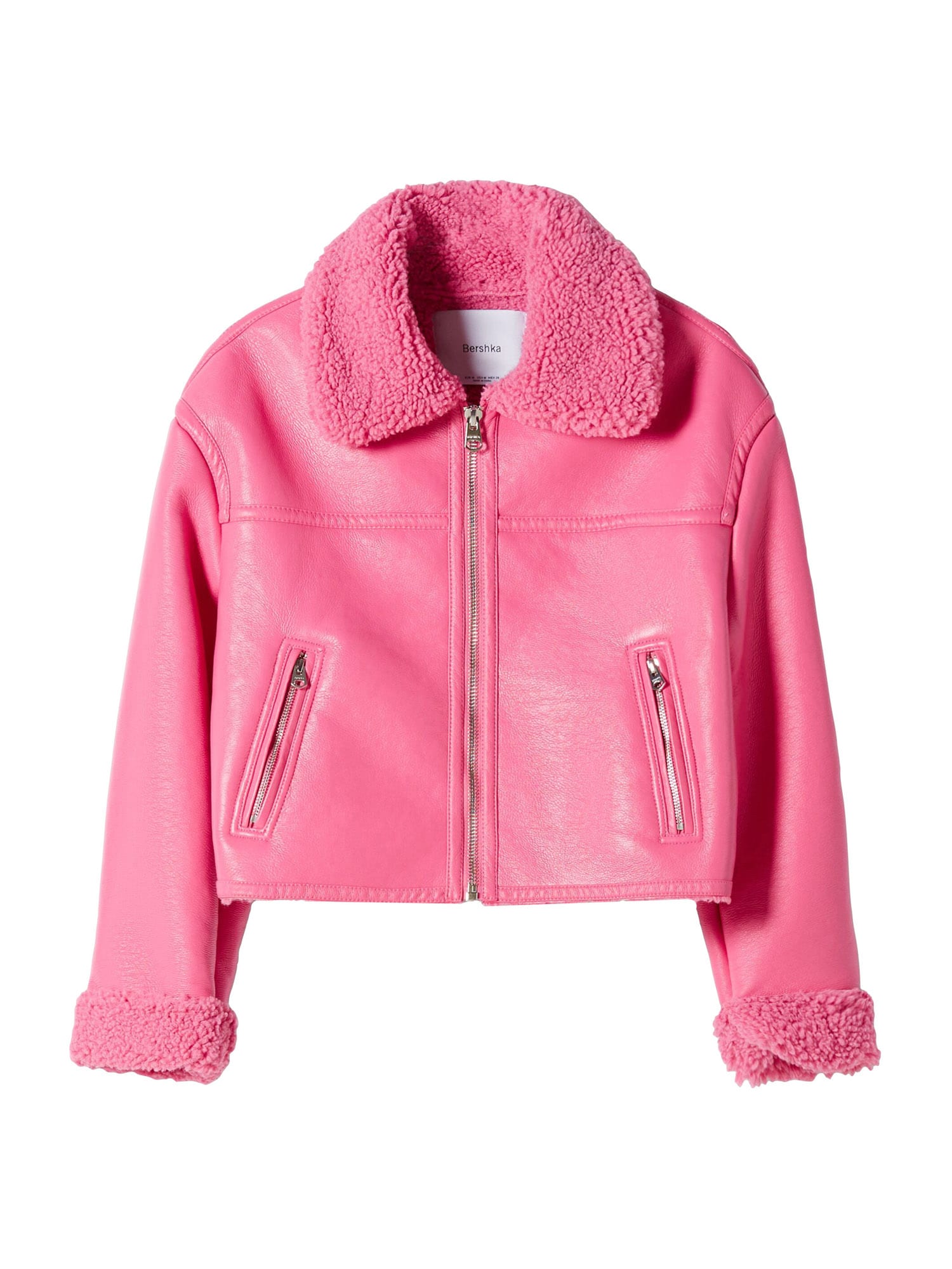 Bershka Prehodna jakna  roza