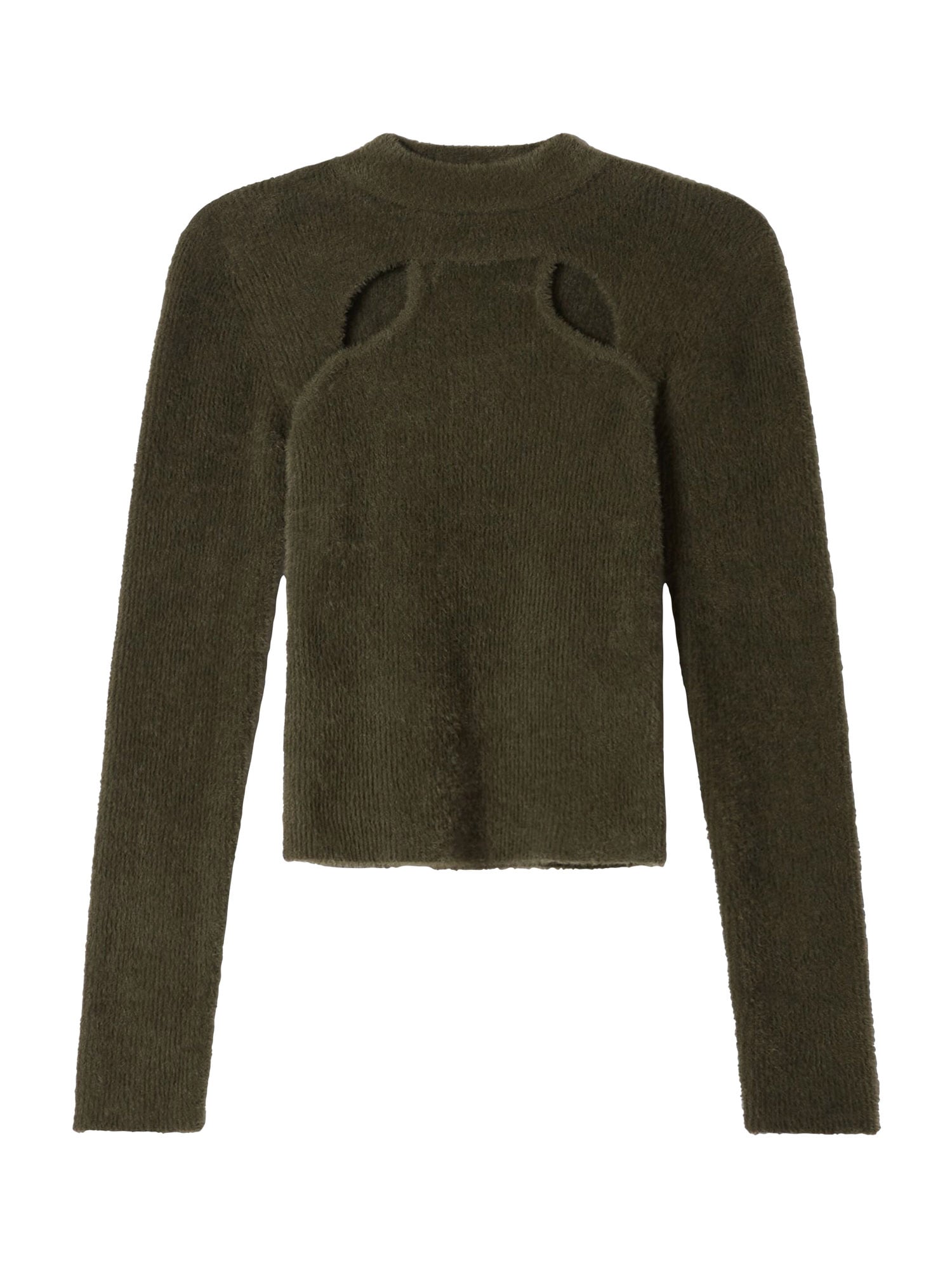 Bershka Pulover  temno zelena