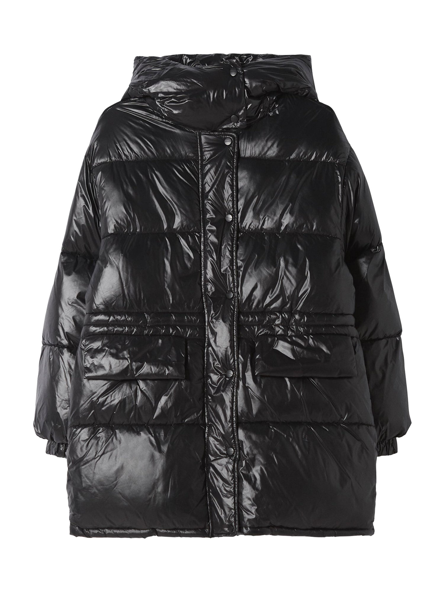 Bershka Zimska jakna  črna
