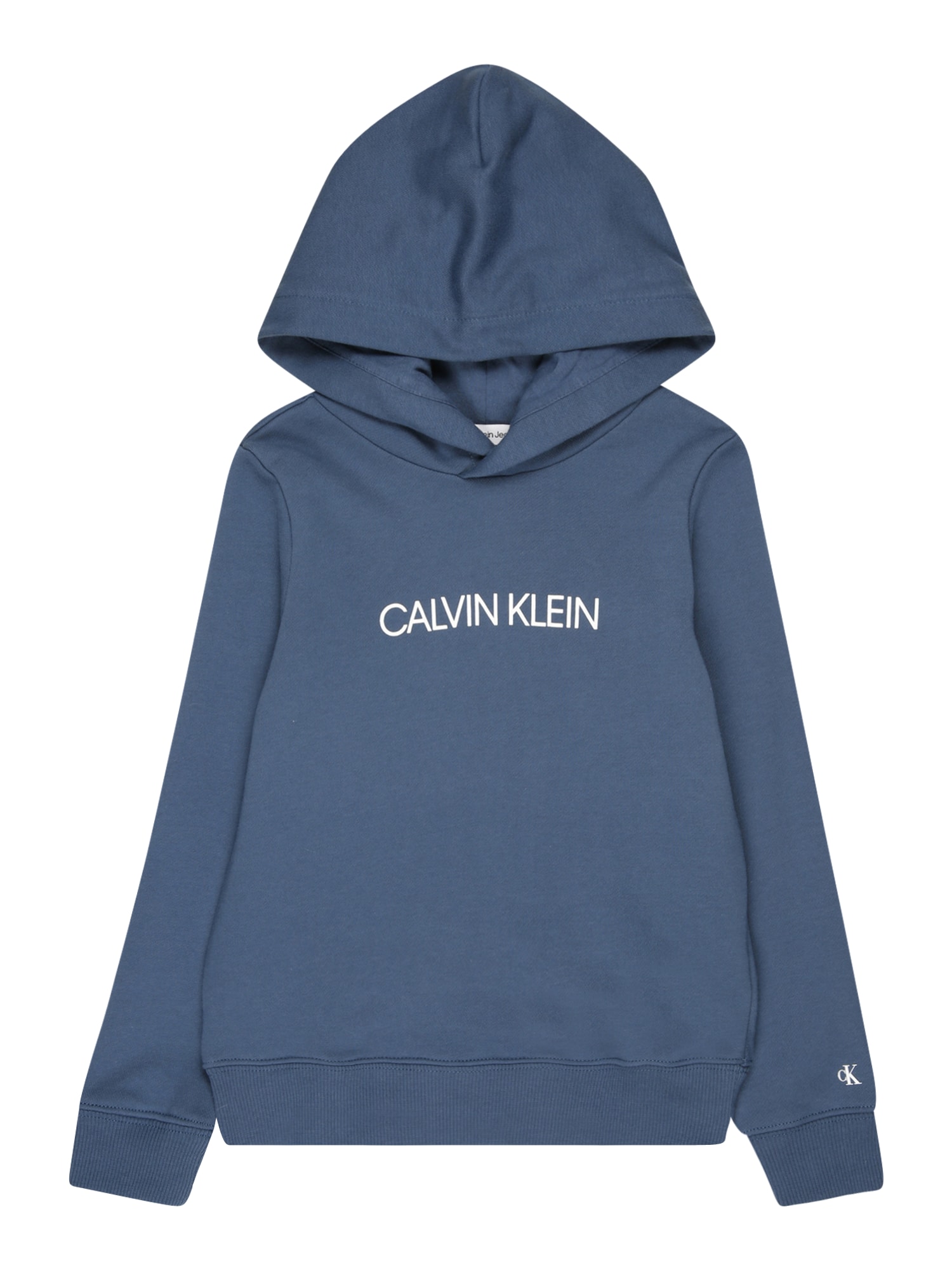 Calvin Klein Jeans Majica  golobje modra / bela