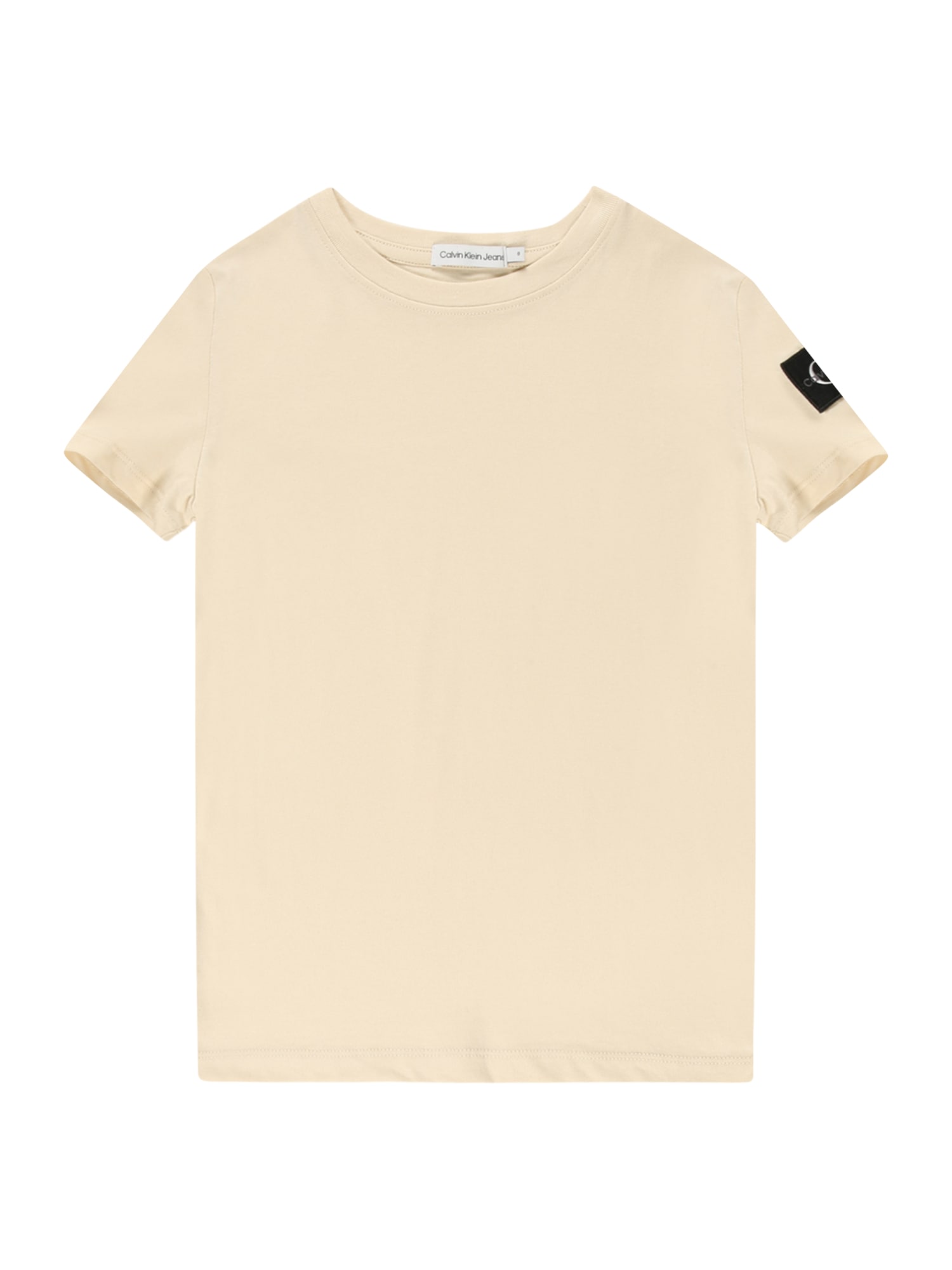 Calvin Klein Jeans Majica  pesek / črna