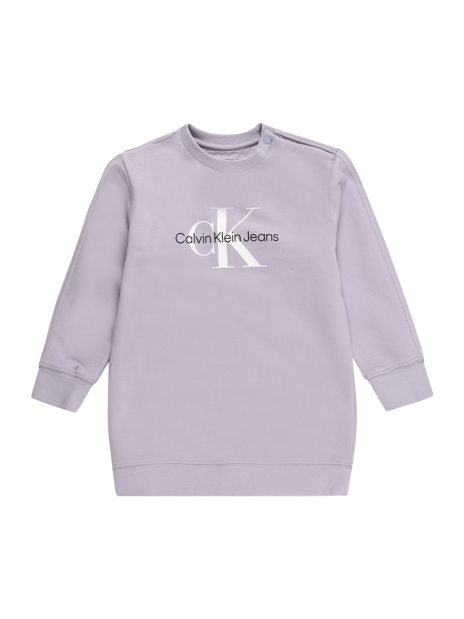 Calvin Klein Jeans Obleka  majnica / črna / bela