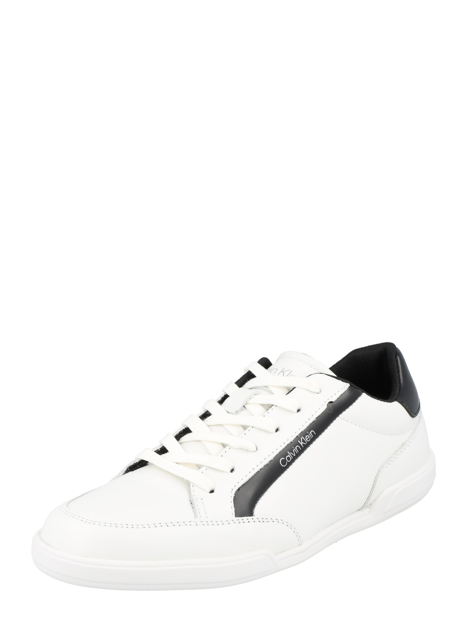 Calvin Klein Nizke superge  črna / bela