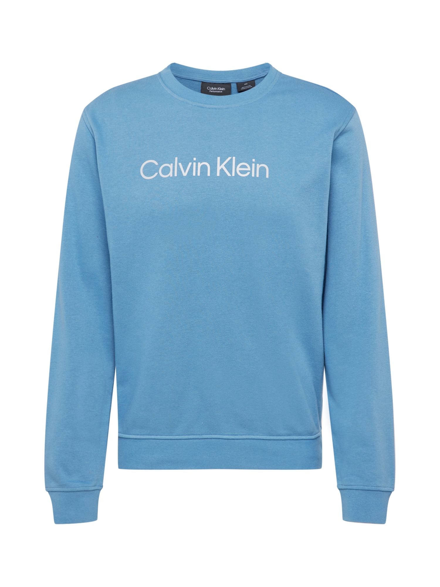 Calvin Klein Performance Športna majica  modra / bela