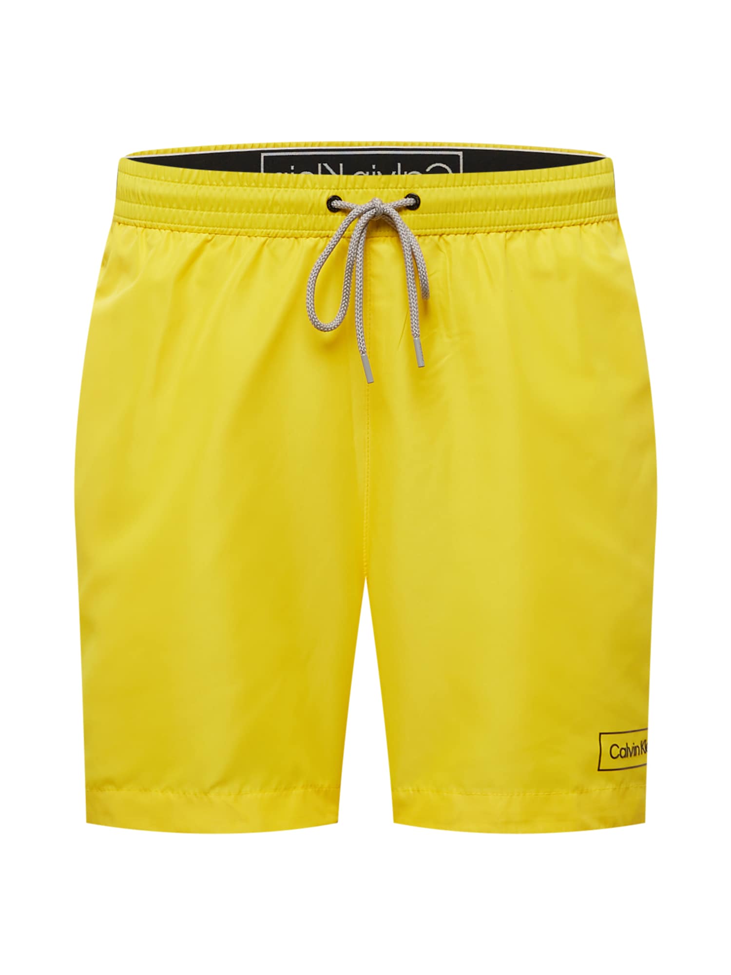 Calvin Klein Swimwear Kratke kopalne hlače  rumena / črna