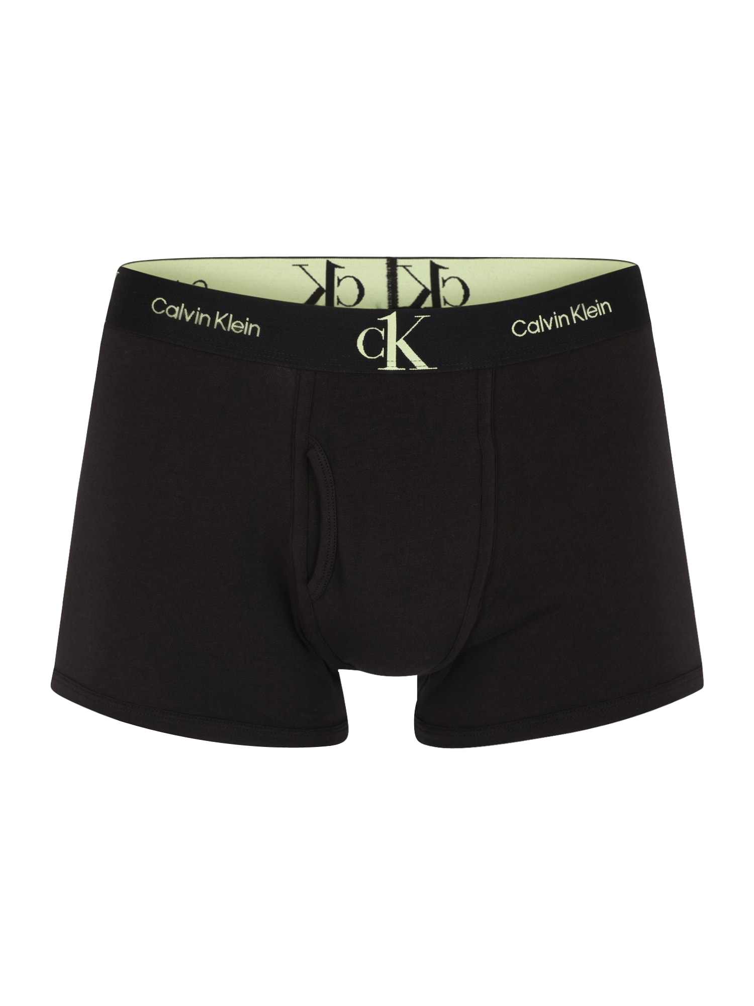 Calvin Klein Underwear Boksarice  svetlo zelena / črna