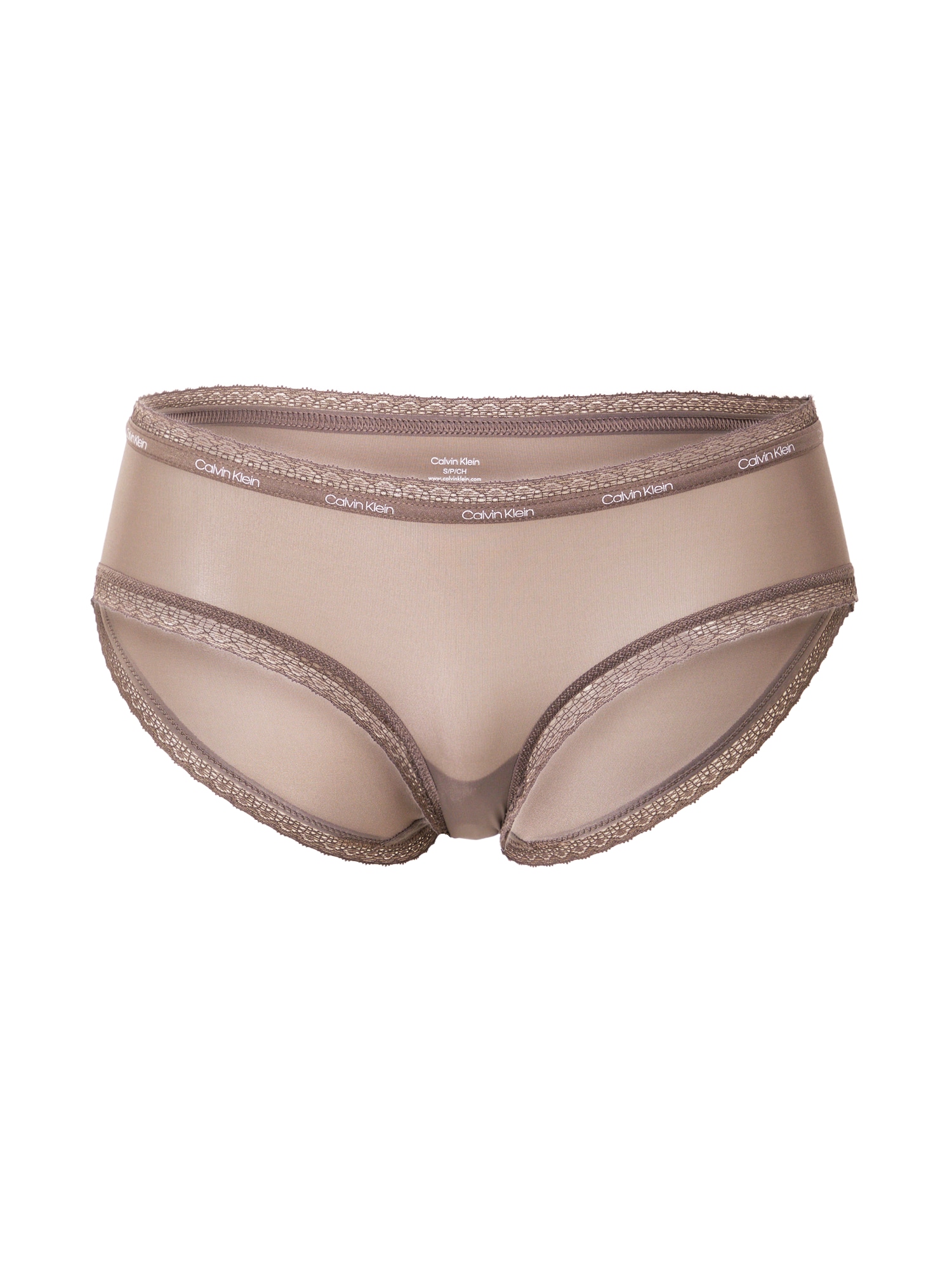 Calvin Klein Underwear Spodnje hlačke  mokka / bela