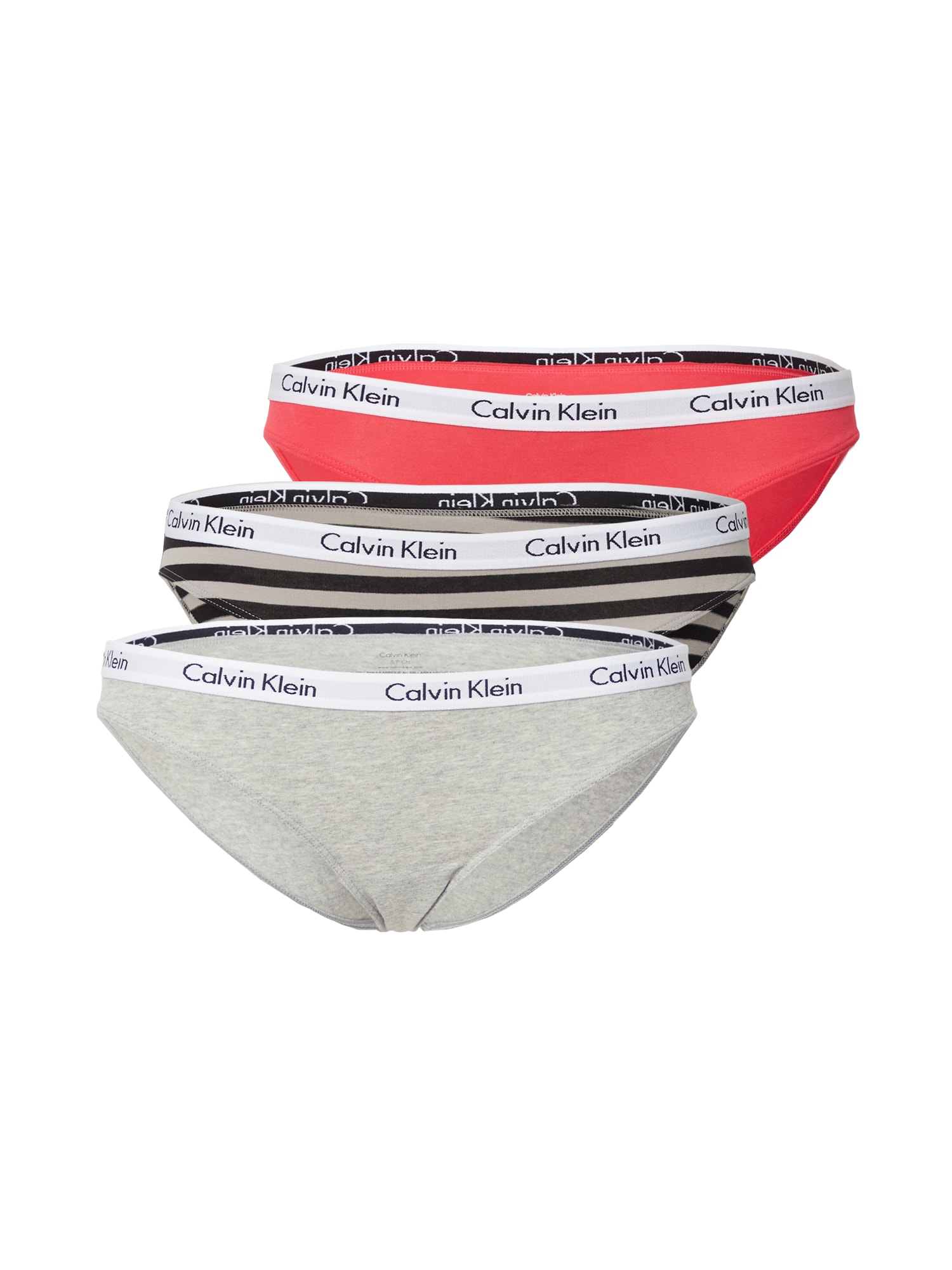 Calvin Klein Underwear Spodnje hlačke  siva / pegasto siva / roza / črna