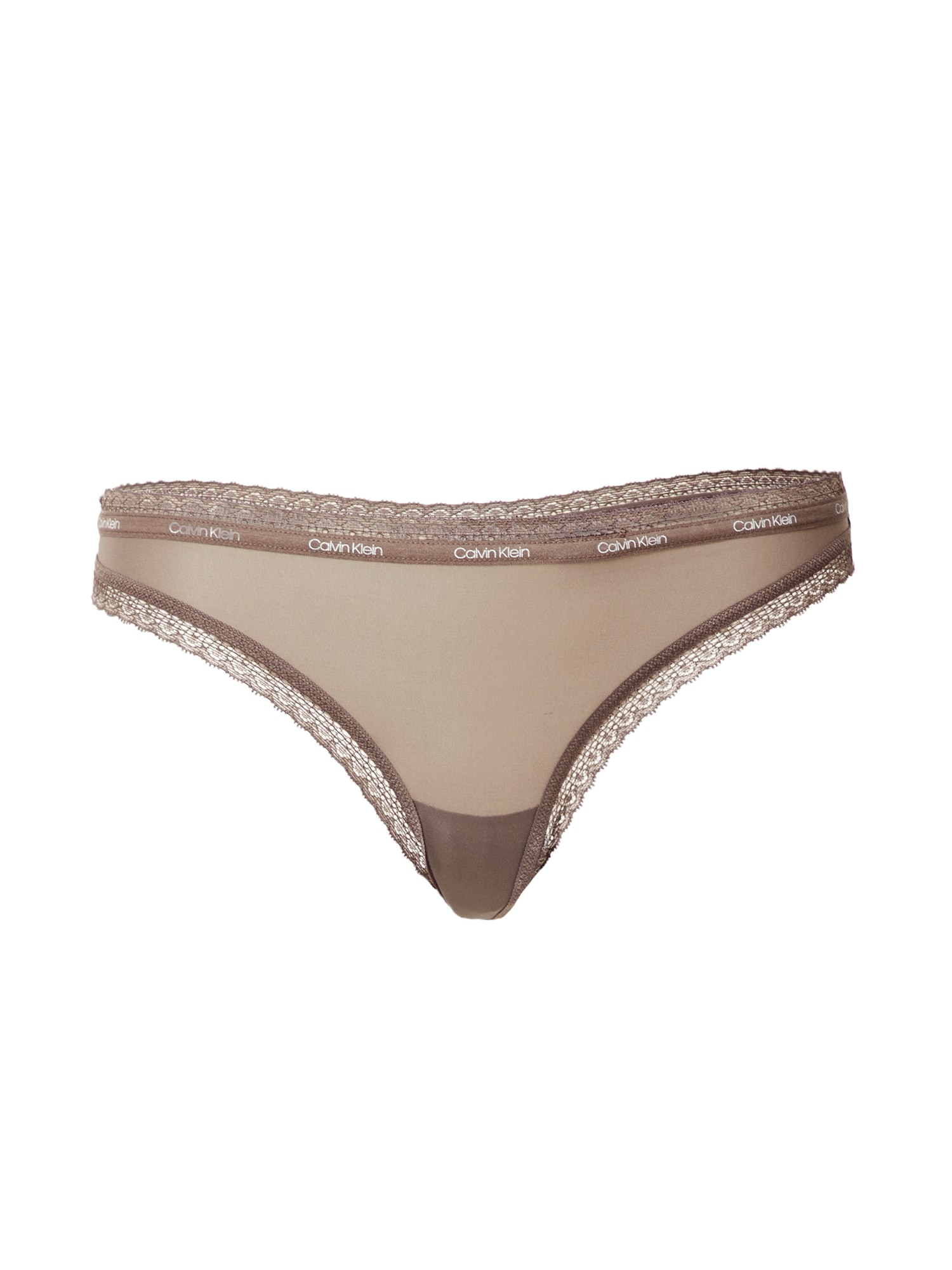 Calvin Klein Underwear Tangice  oliva / bela