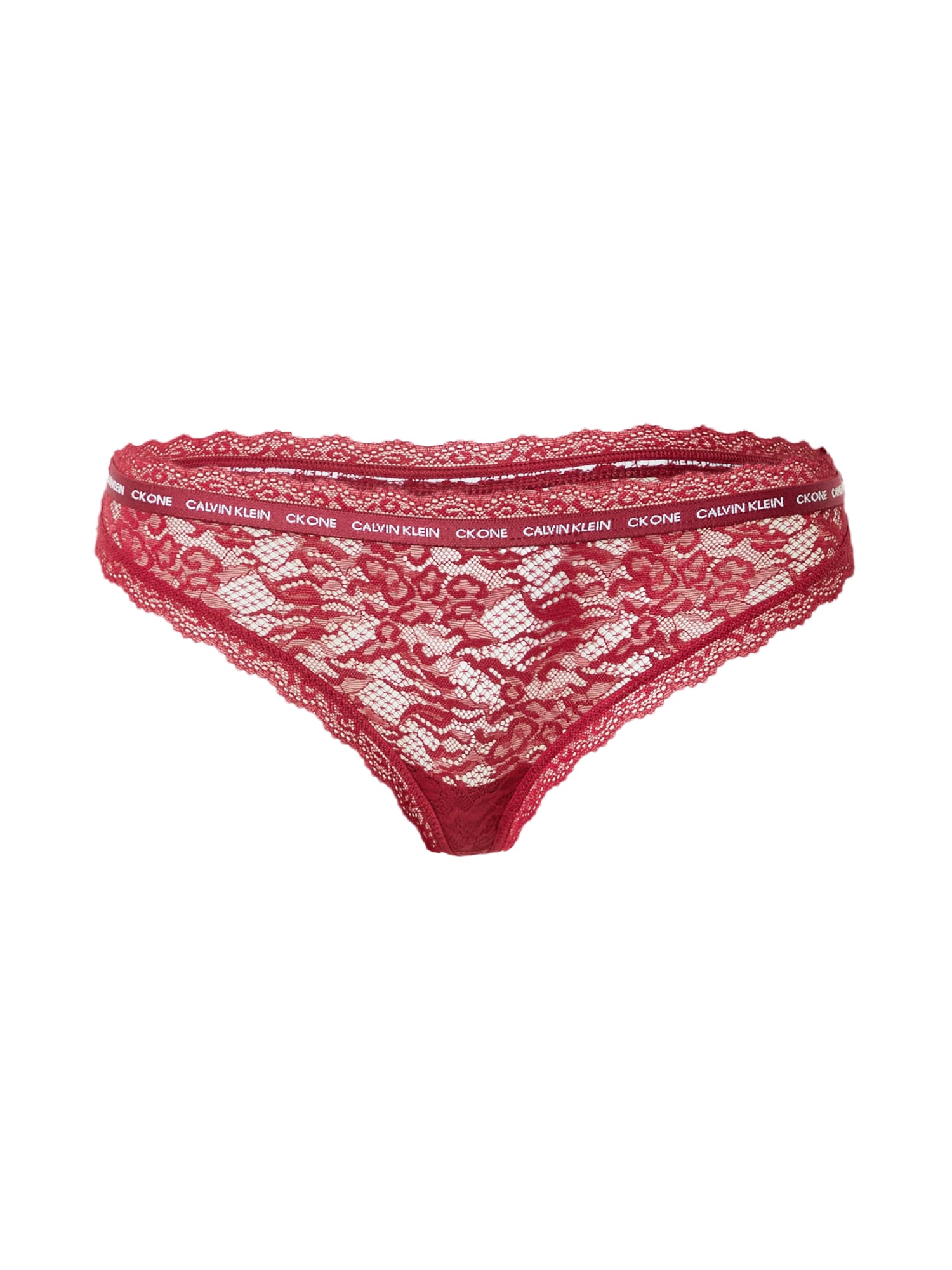 Calvin Klein Underwear Tangice  rdeča / bela