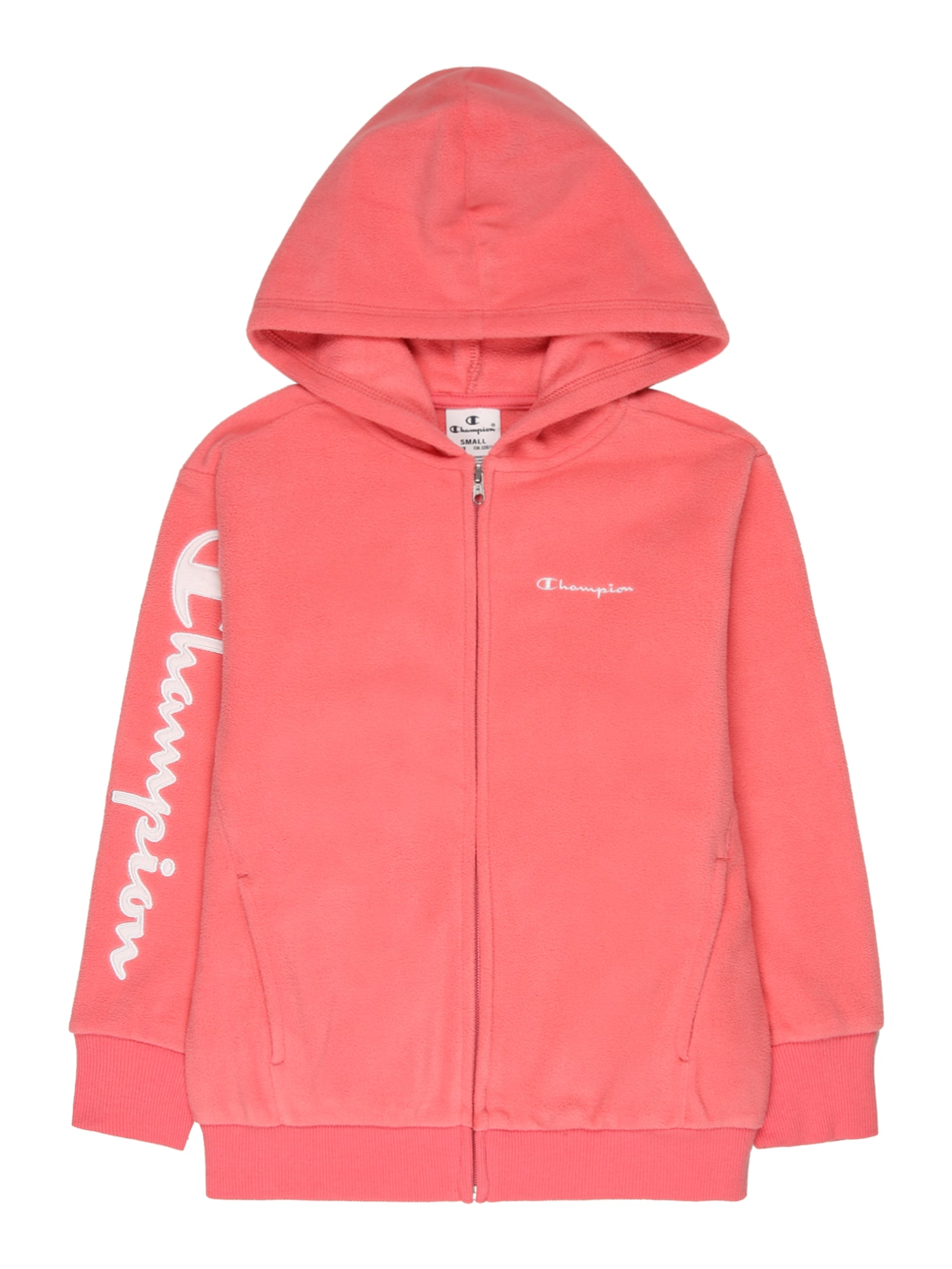 Champion Authentic Athletic Apparel Jopa na zadrgo  roza / off-bela