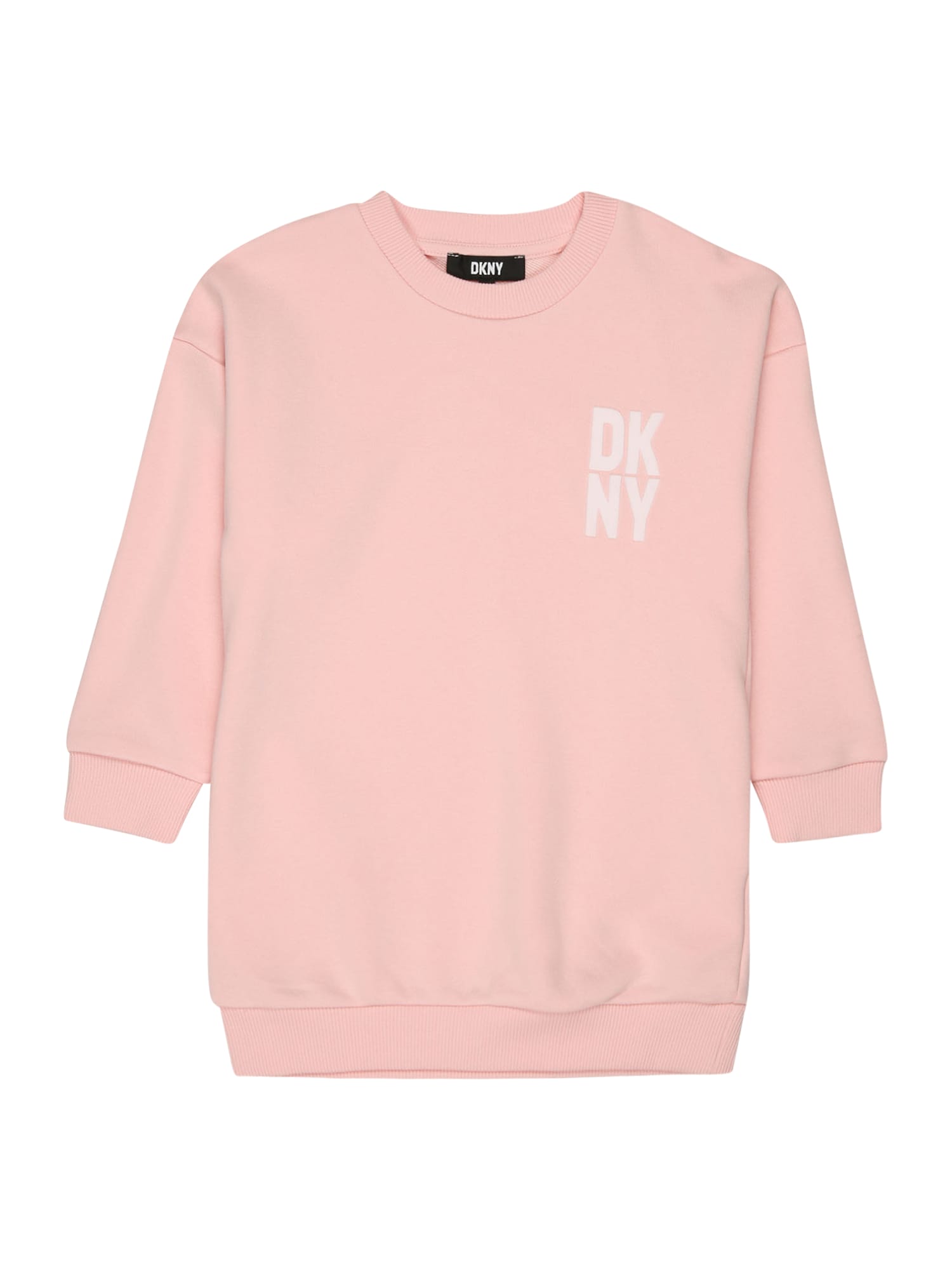DKNY Obleka  roza / bela