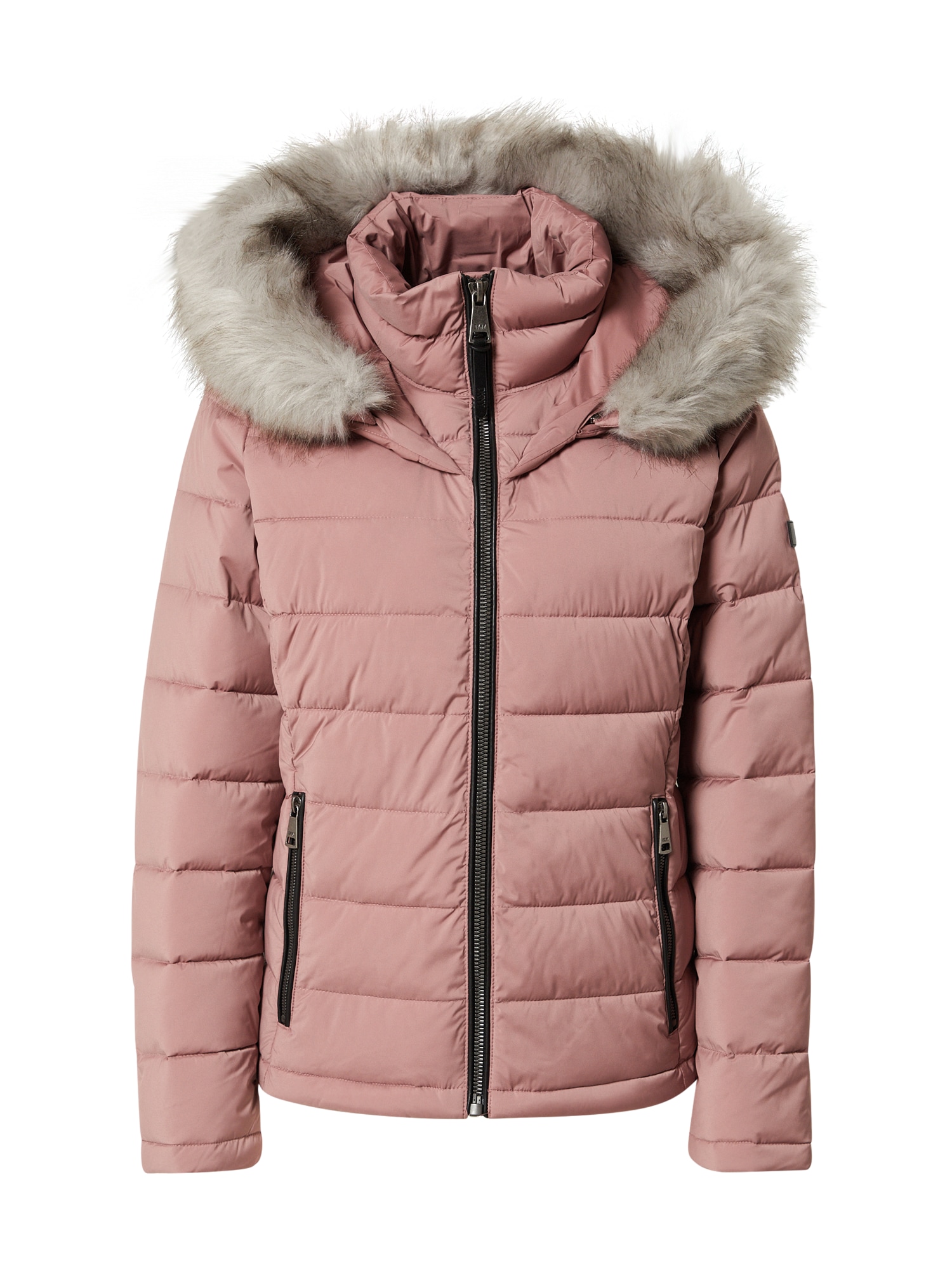 DKNY Zimska jakna  siva / roza