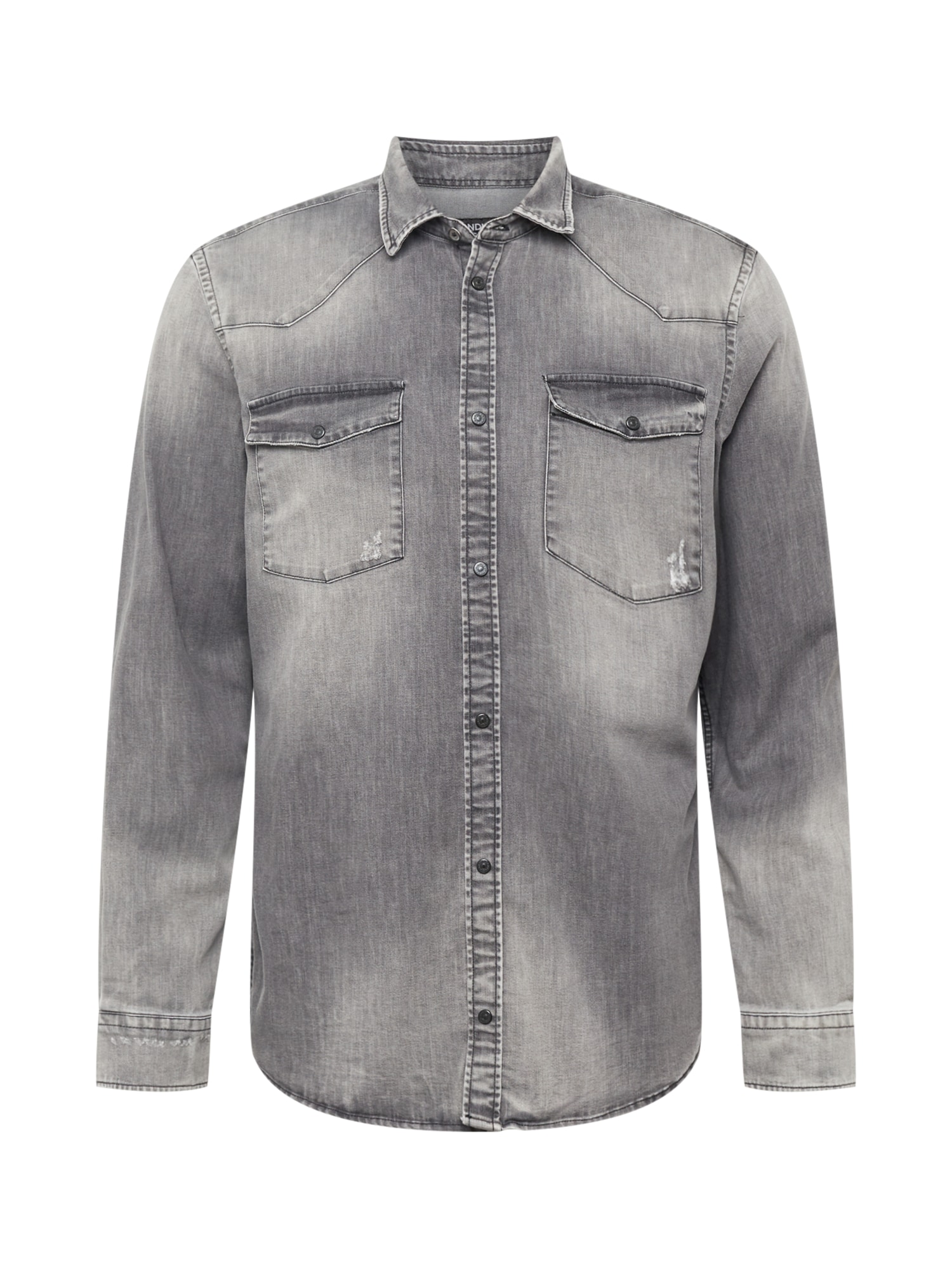 Dondup Srajca 'CAMICIA'  siv denim