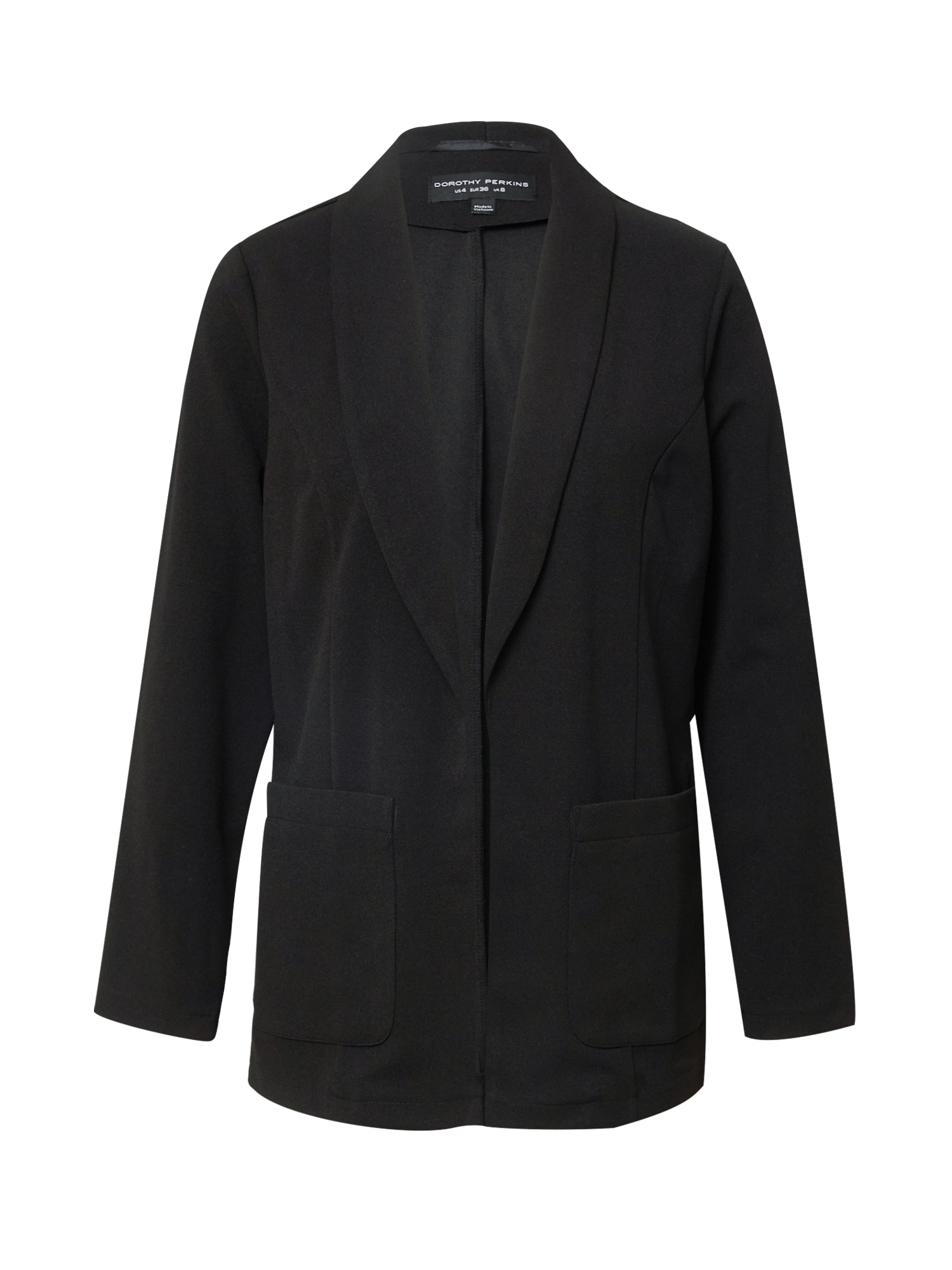 Dorothy Perkins Blazer 'Scuba'  črna