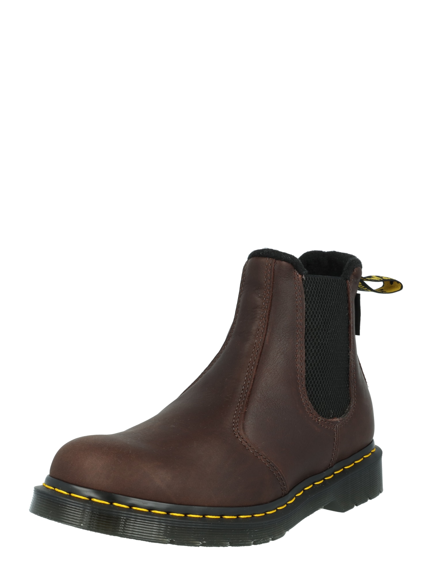 Dr. Martens Chelsea škornji  temno rjava / rumena / črna