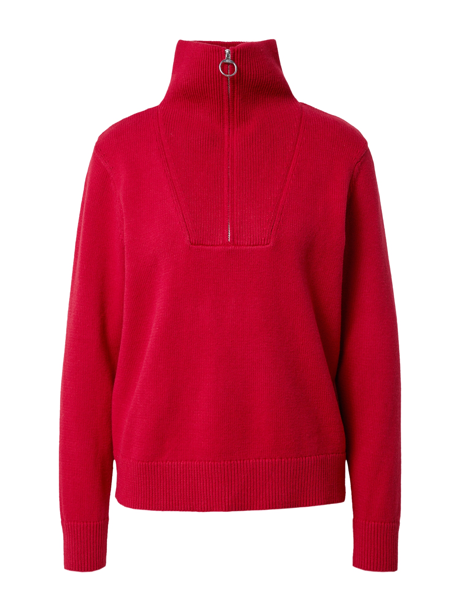 EDC BY ESPRIT Pulover  temno rdeča
