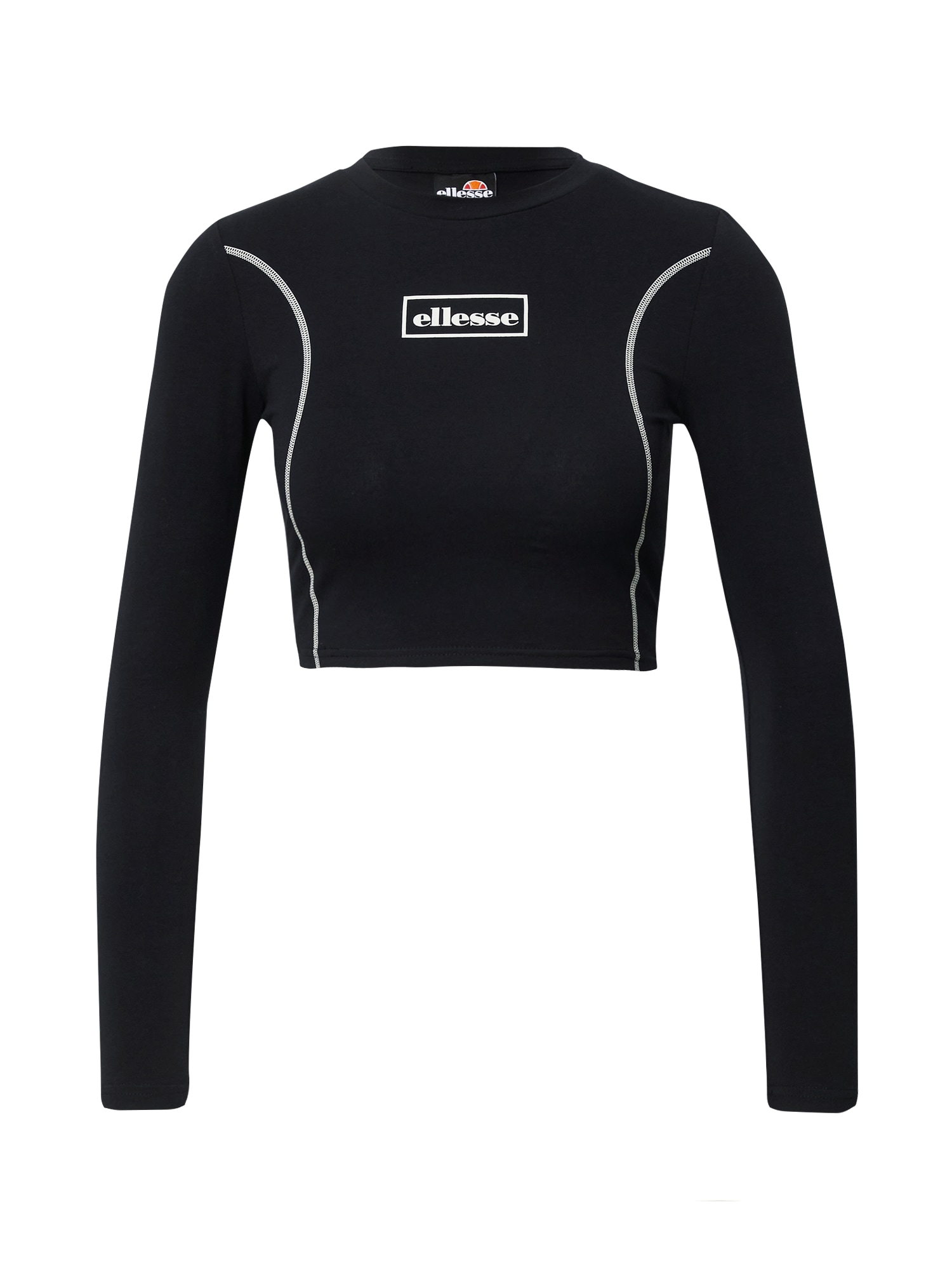 ELLESSE Majica 'Lucente'  črna / bela