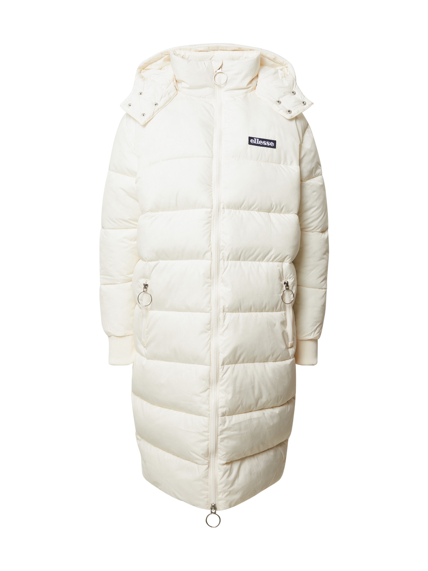 ELLESSE Zimski plašč 'Ponyo'  črna / off-bela
