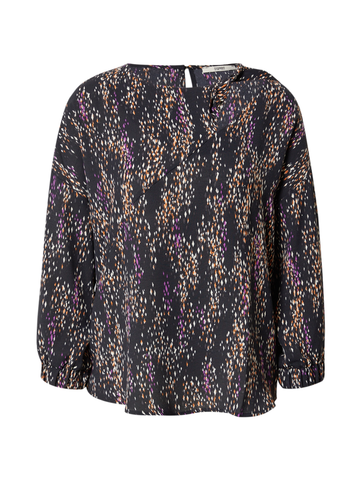 ESPRIT Bluza  lila / oranžna / črna / bela