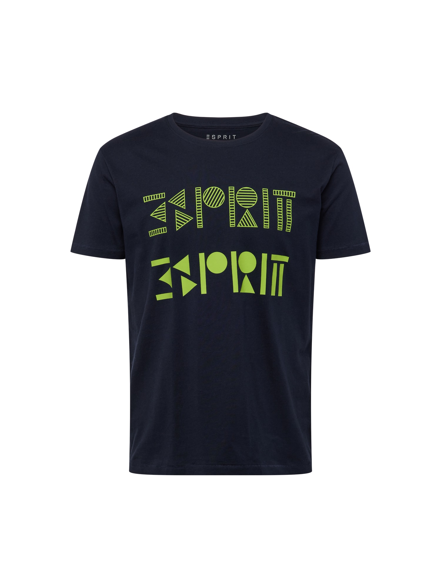 ESPRIT Majica  mornarska / limona