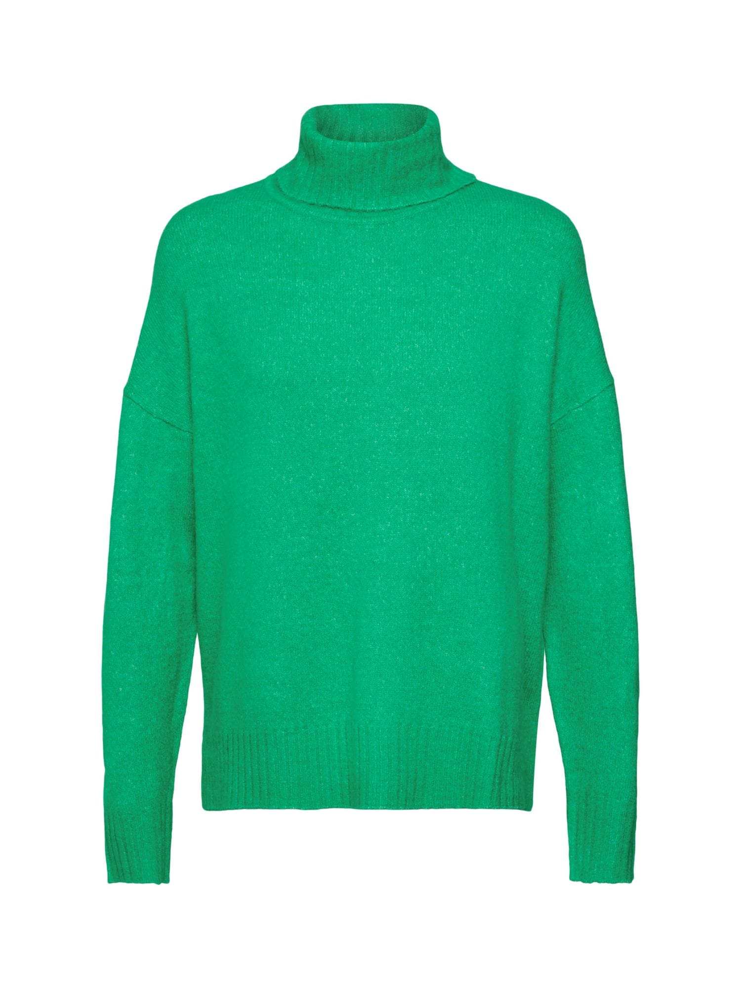 ESPRIT Pulover  svetlo zelena
