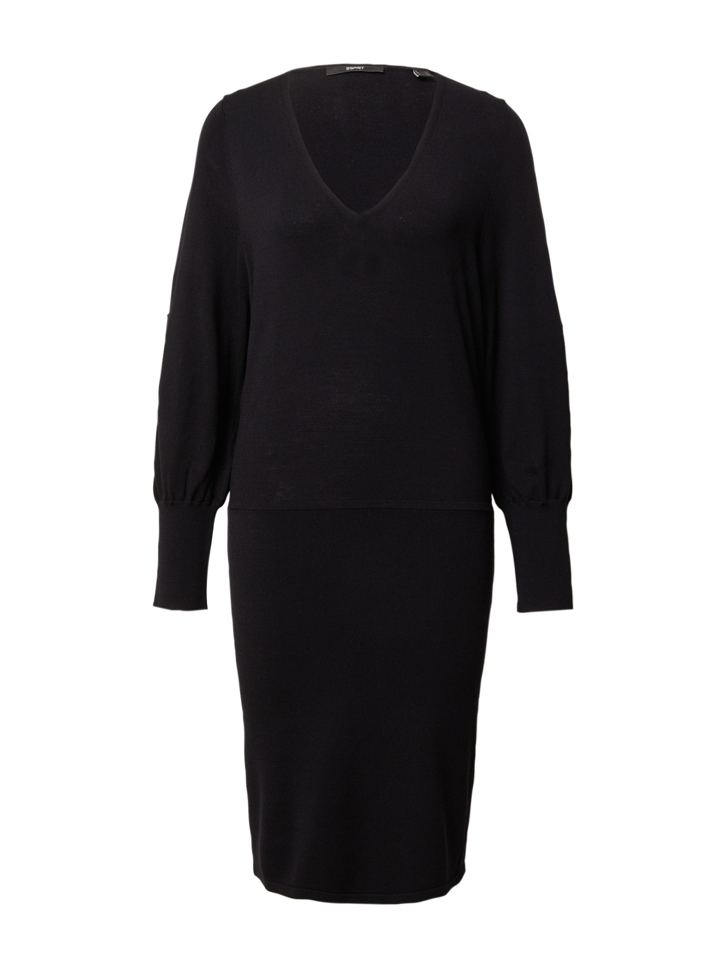Esprit Collection Pletena obleka  črna