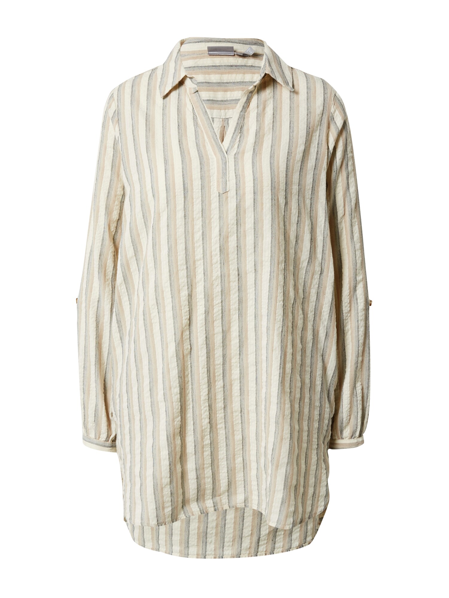Fransa Bluza 'COY'  pesek / siva / bela