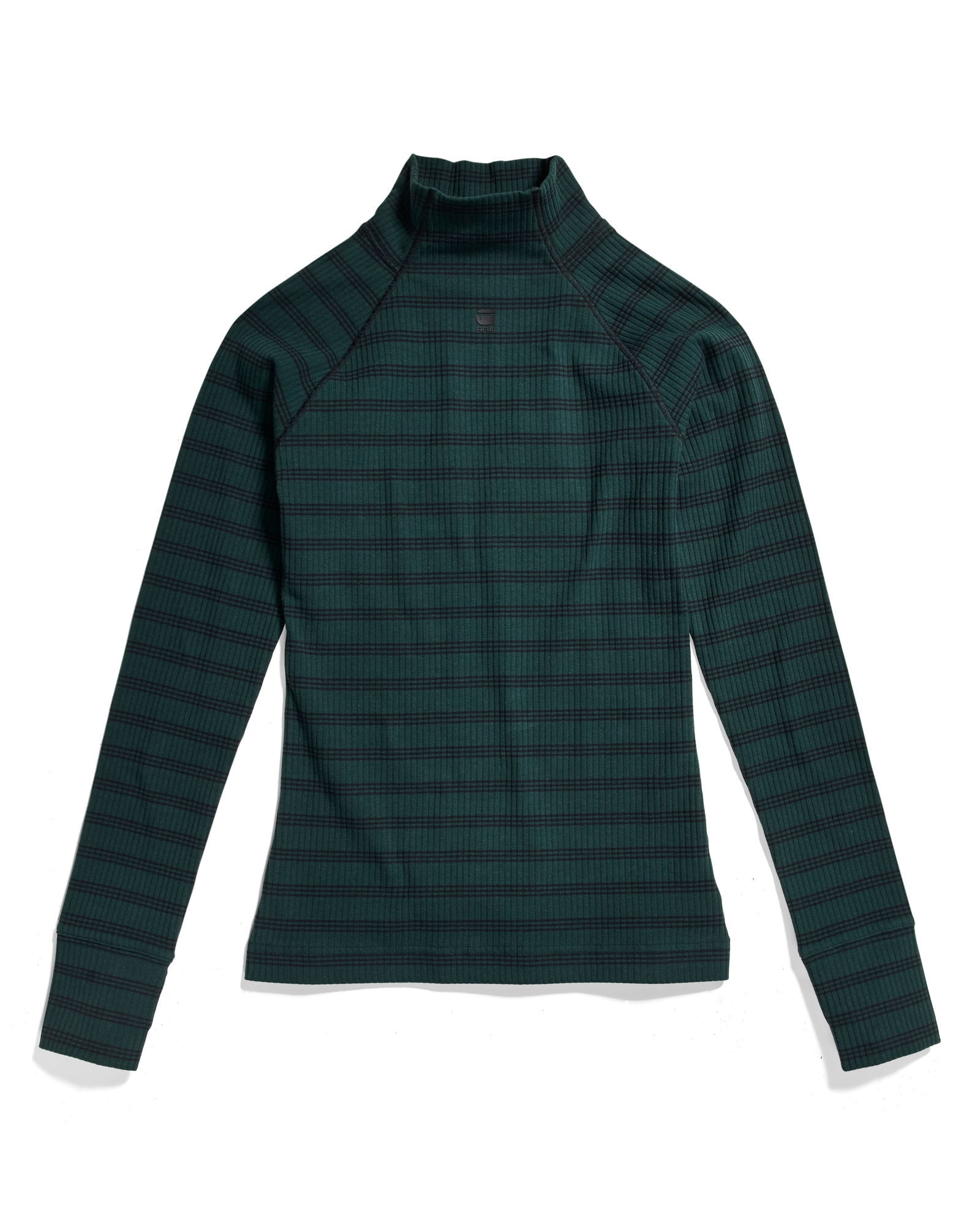 G-Star RAW Majica  temno zelena / črna