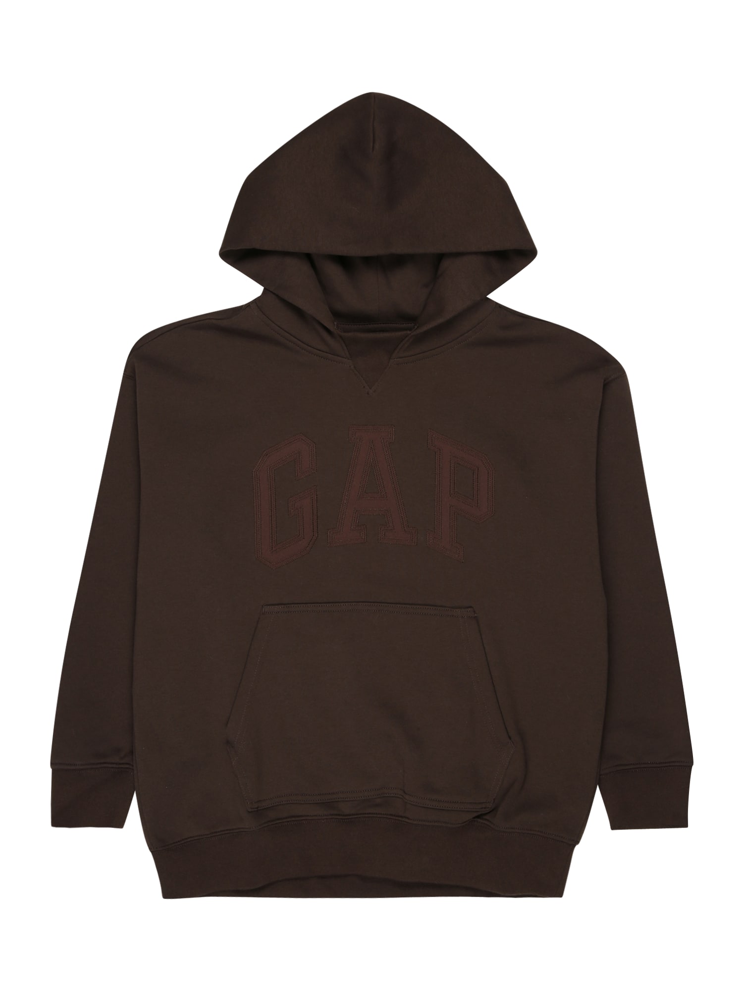 GAP Majica 'ARCH'  čokolada / burgund