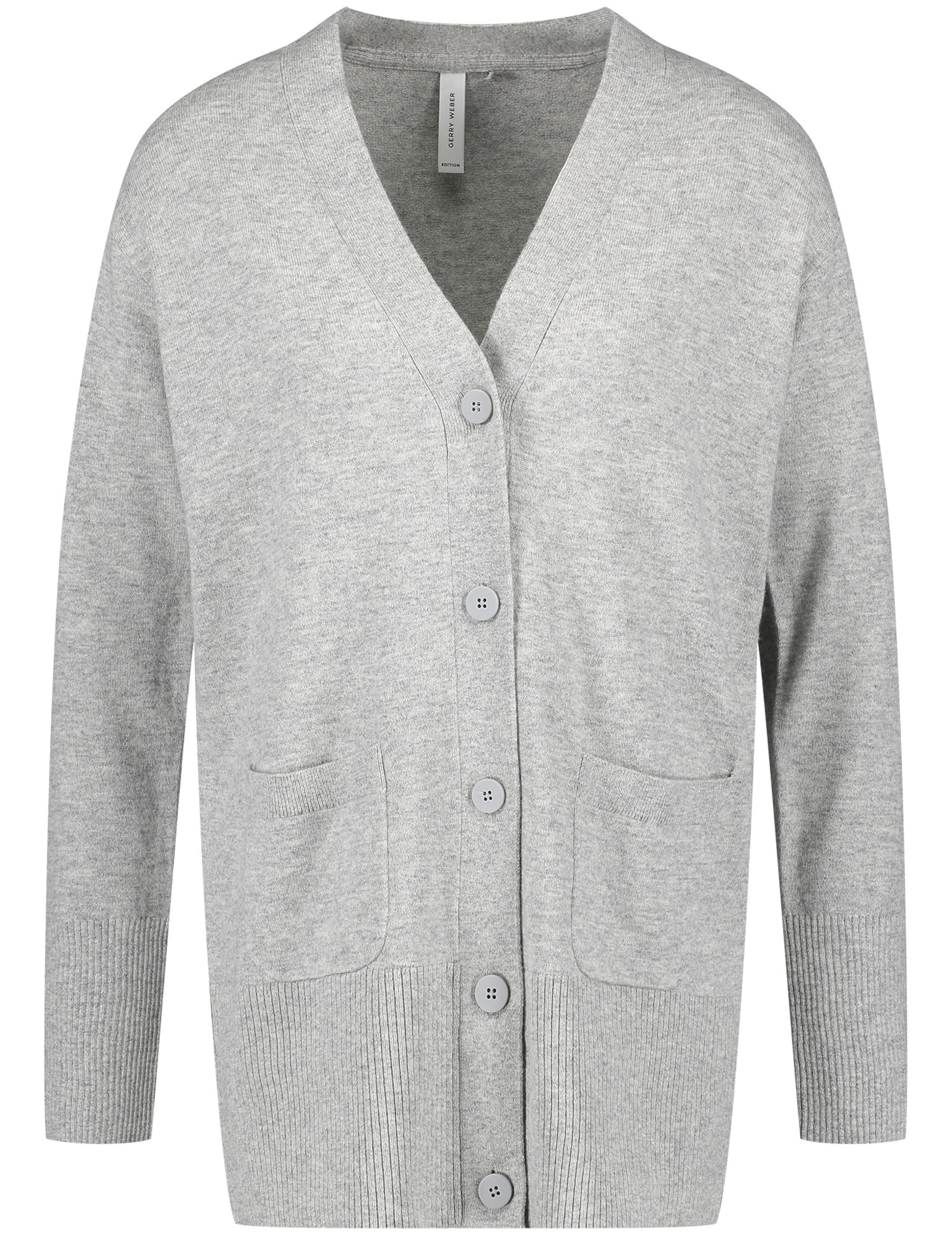 GERRY WEBER Pletena jopa  pegasto siva