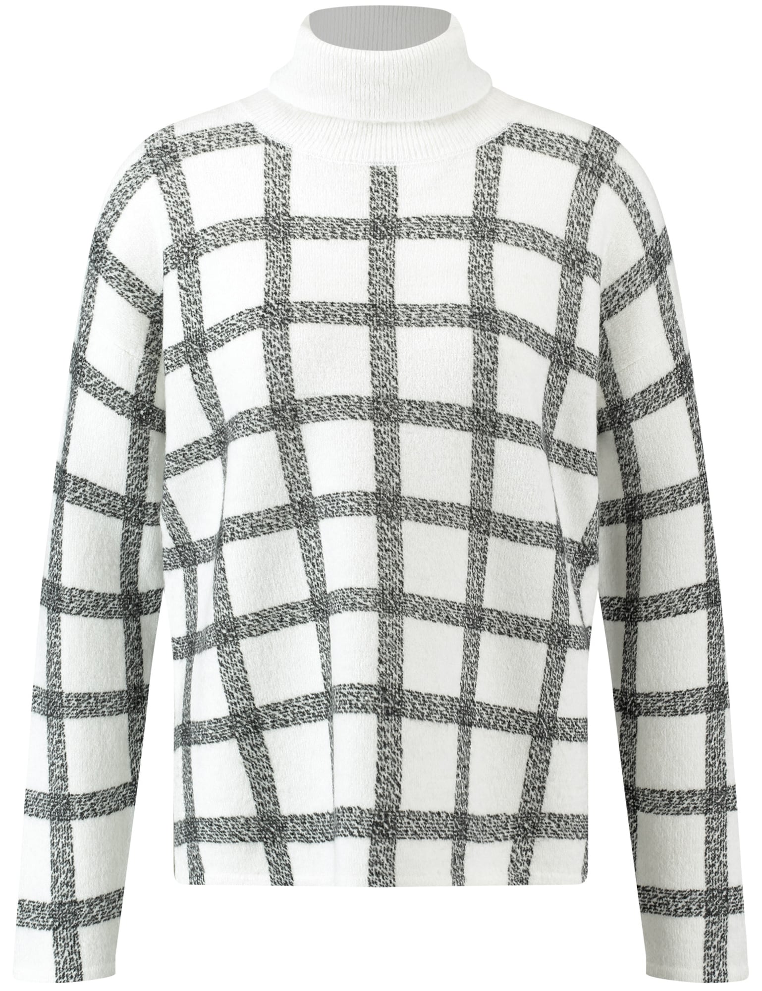 GERRY WEBER Pulover  črna / bela