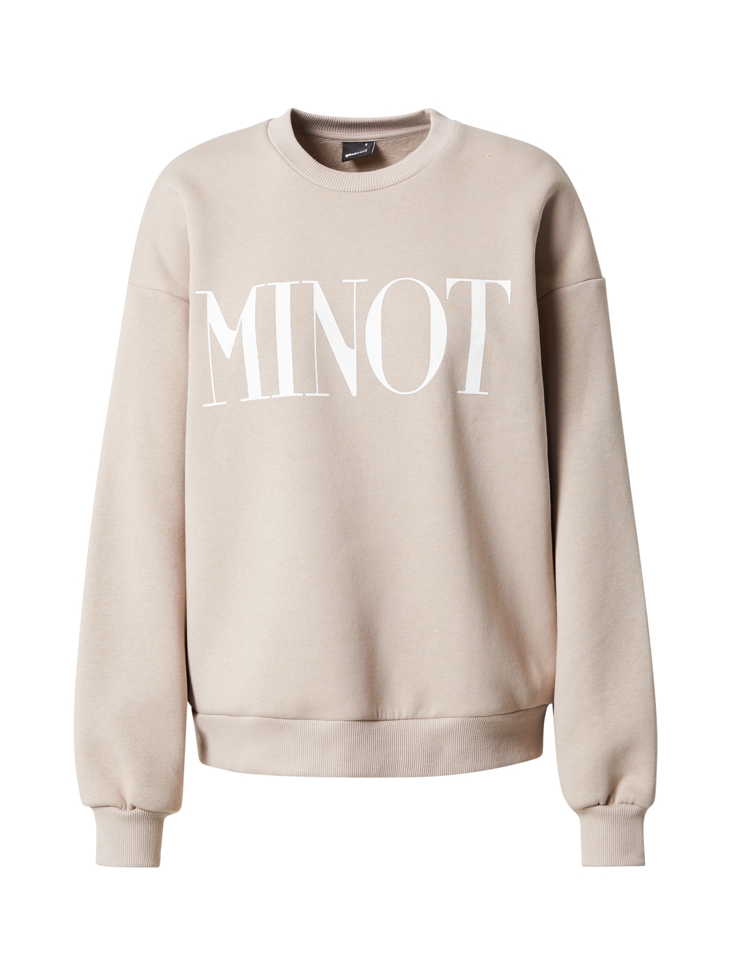 Gina Tricot Majica 'Riley'  bež / bela