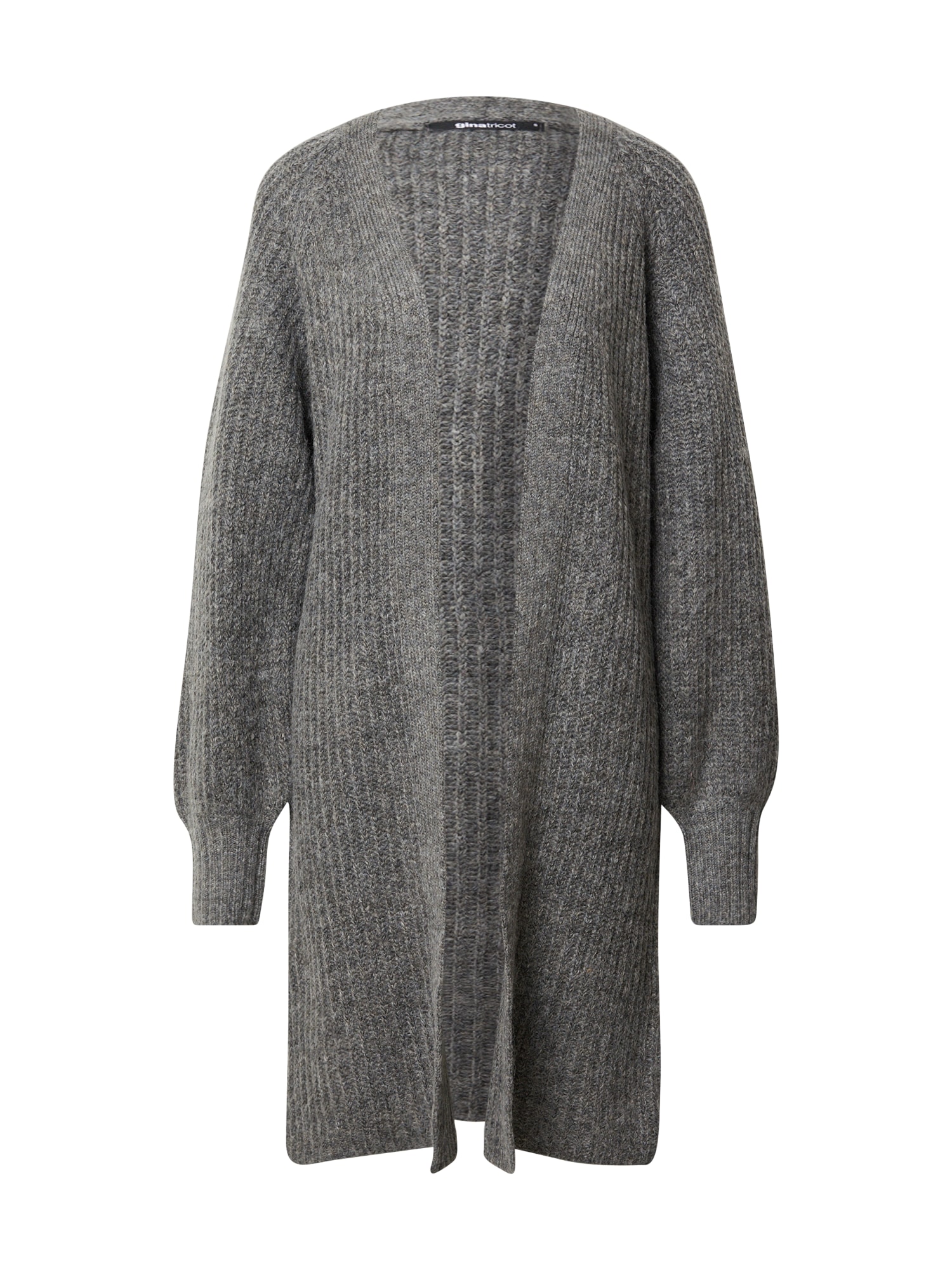 Gina Tricot Pletena jopa 'Christina'  temno siva