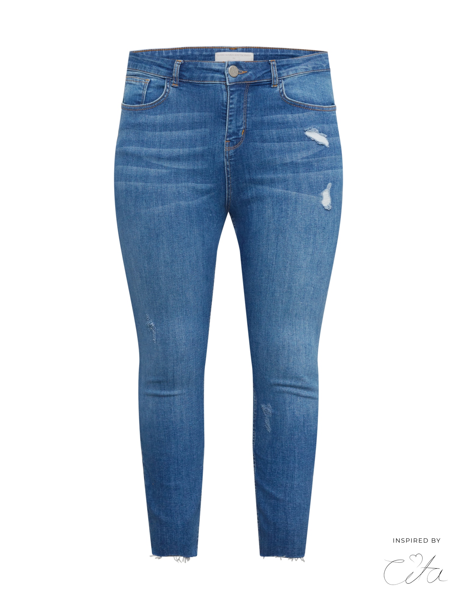 Guido Maria Kretschmer Curvy Collection Kavbojke 'Cosette'  moder denim