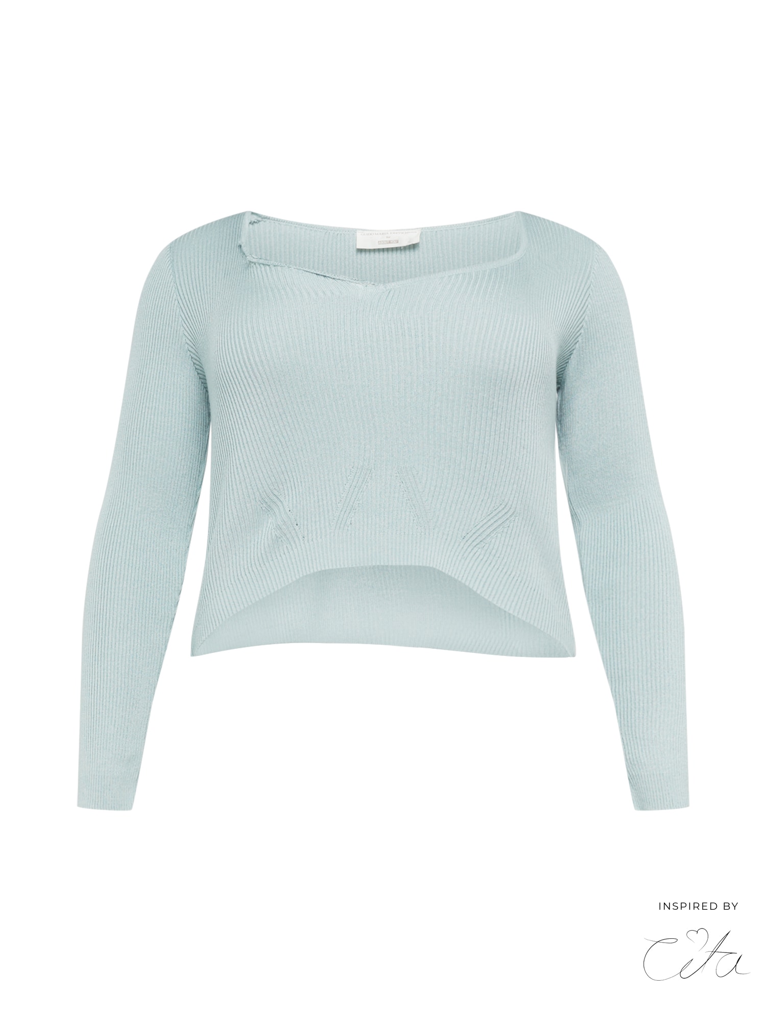 Guido Maria Kretschmer Curvy Collection Pulover 'Daphne'  svetlo modra