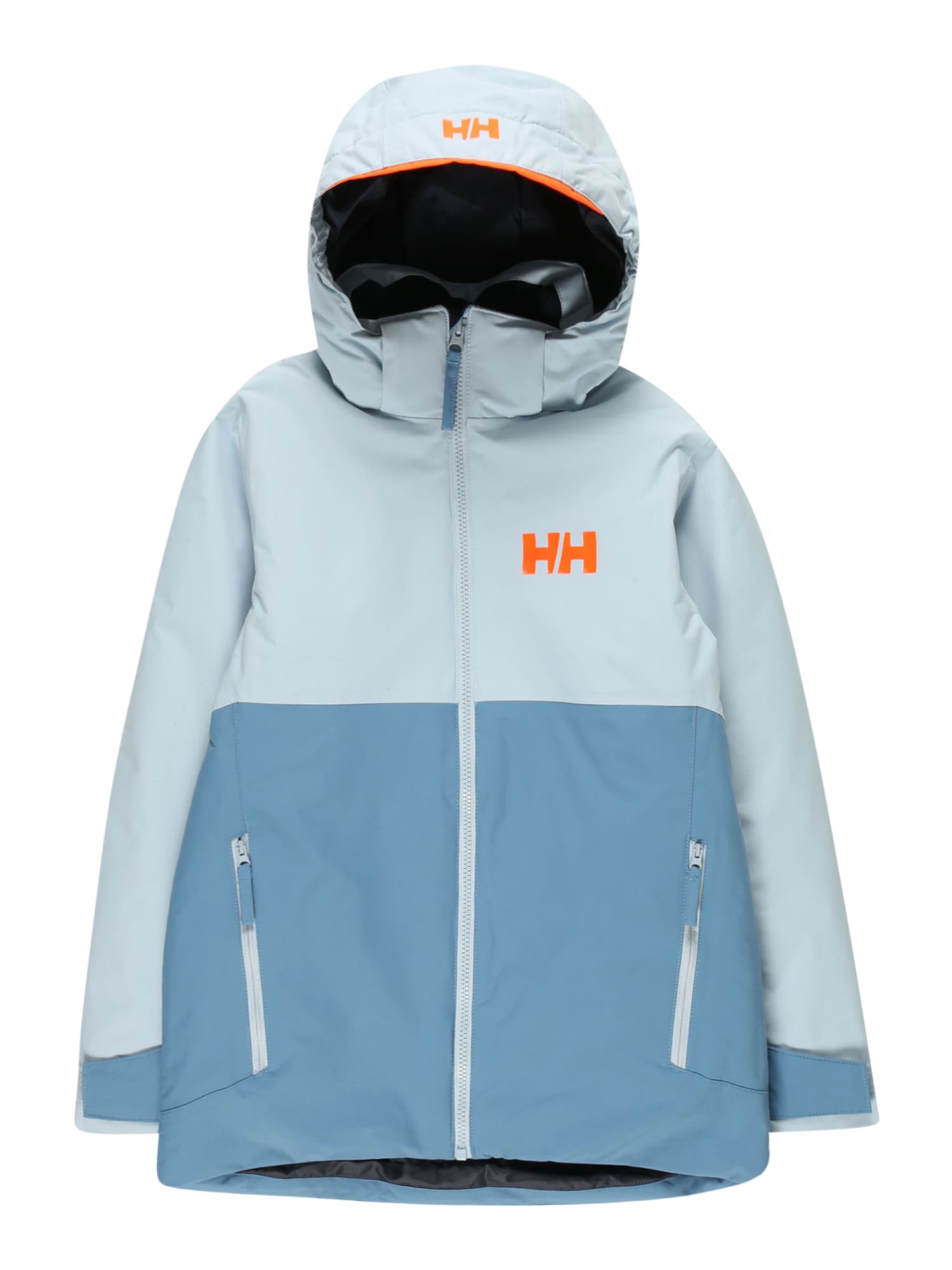 HELLY HANSEN Športna jakna 'TRAVERSE'  dimno modra / azur / temno oranžna