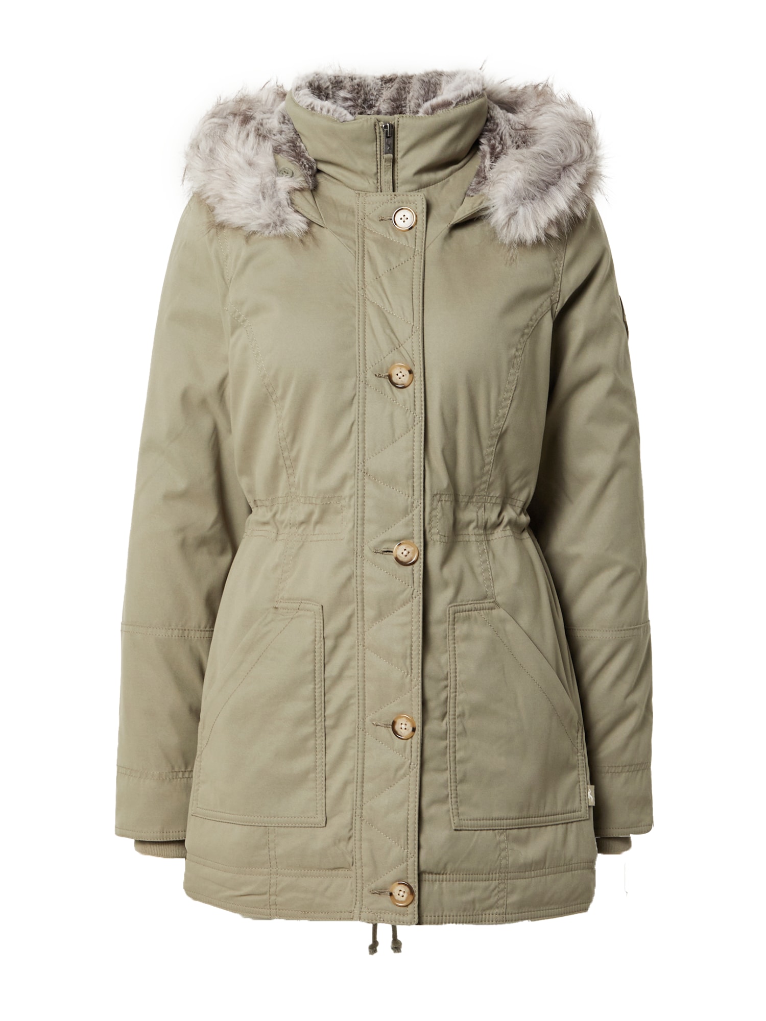 HOLLISTER Zimska jakna  pastelno zelena