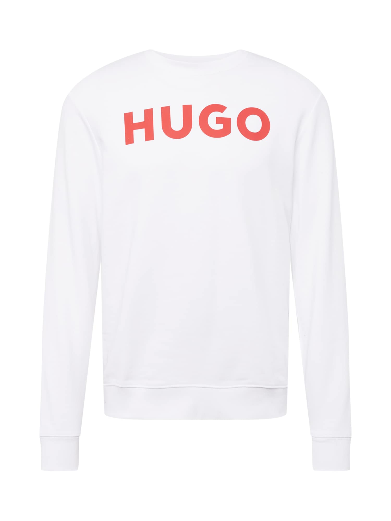 HUGO Majica 'Dem'  rdeča / bela