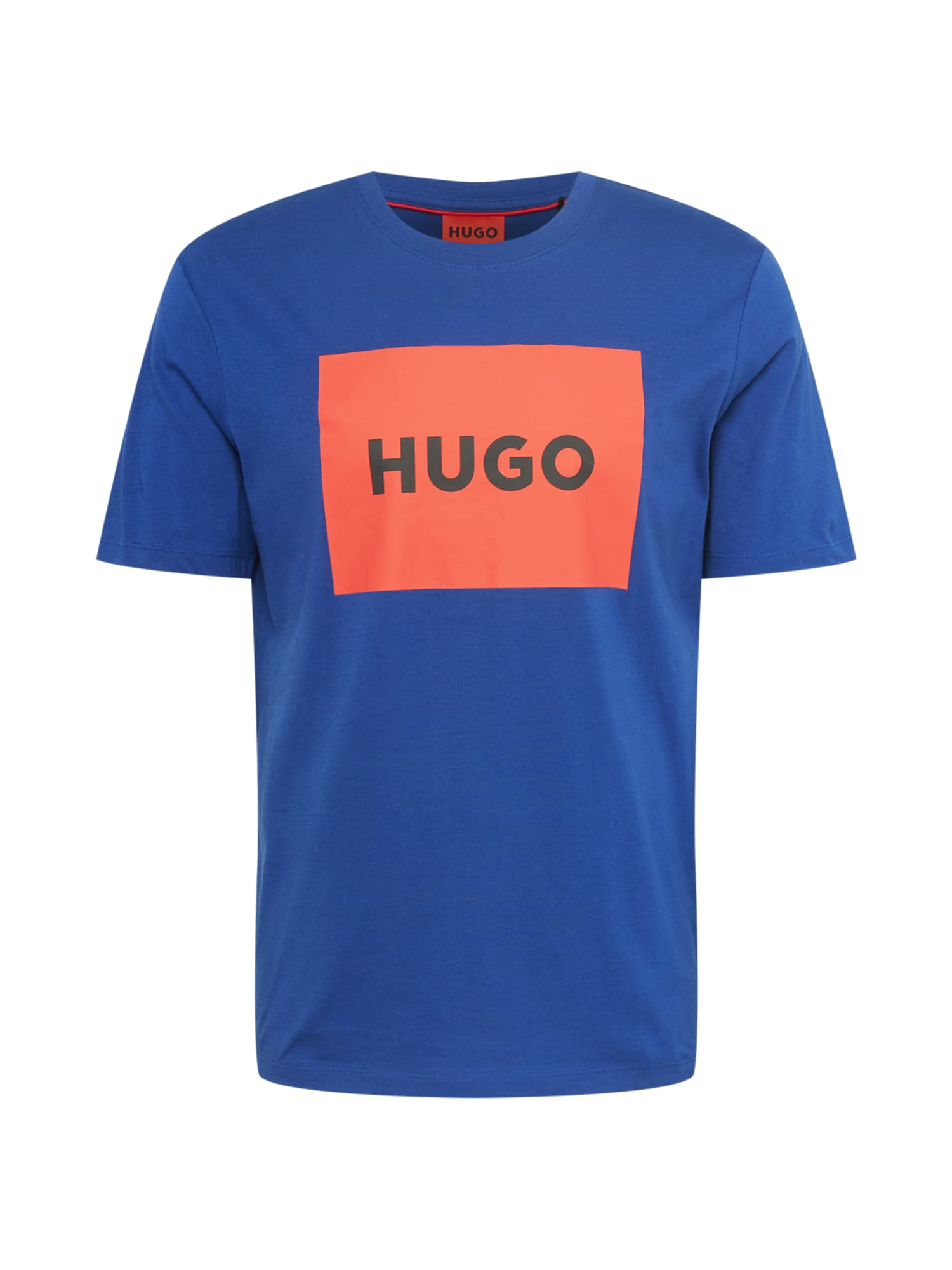HUGO Majica 'Dulive'  kraljevo modra / grenada / črna