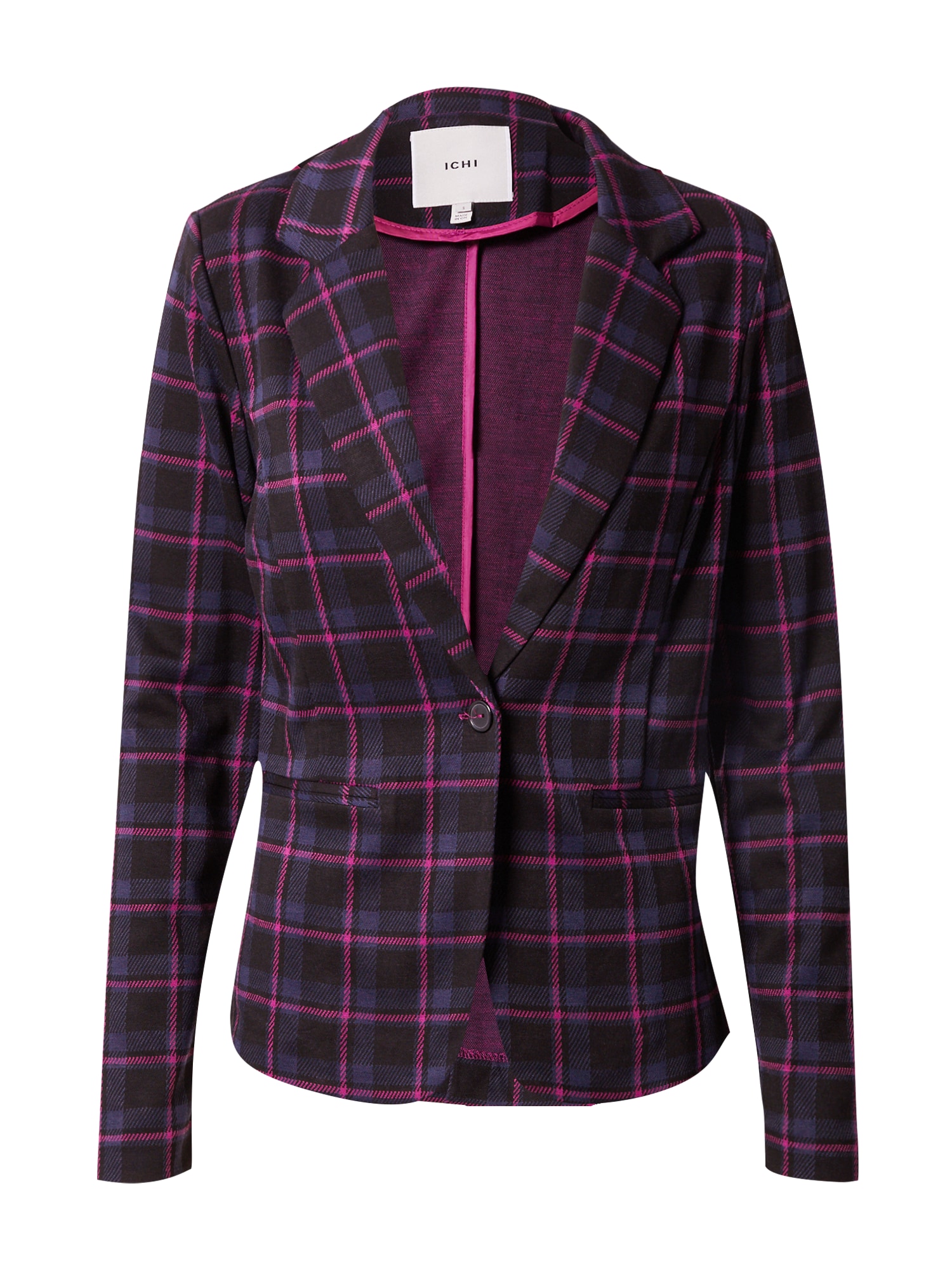 ICHI Blazer 'KATE'  marine / roza / črna