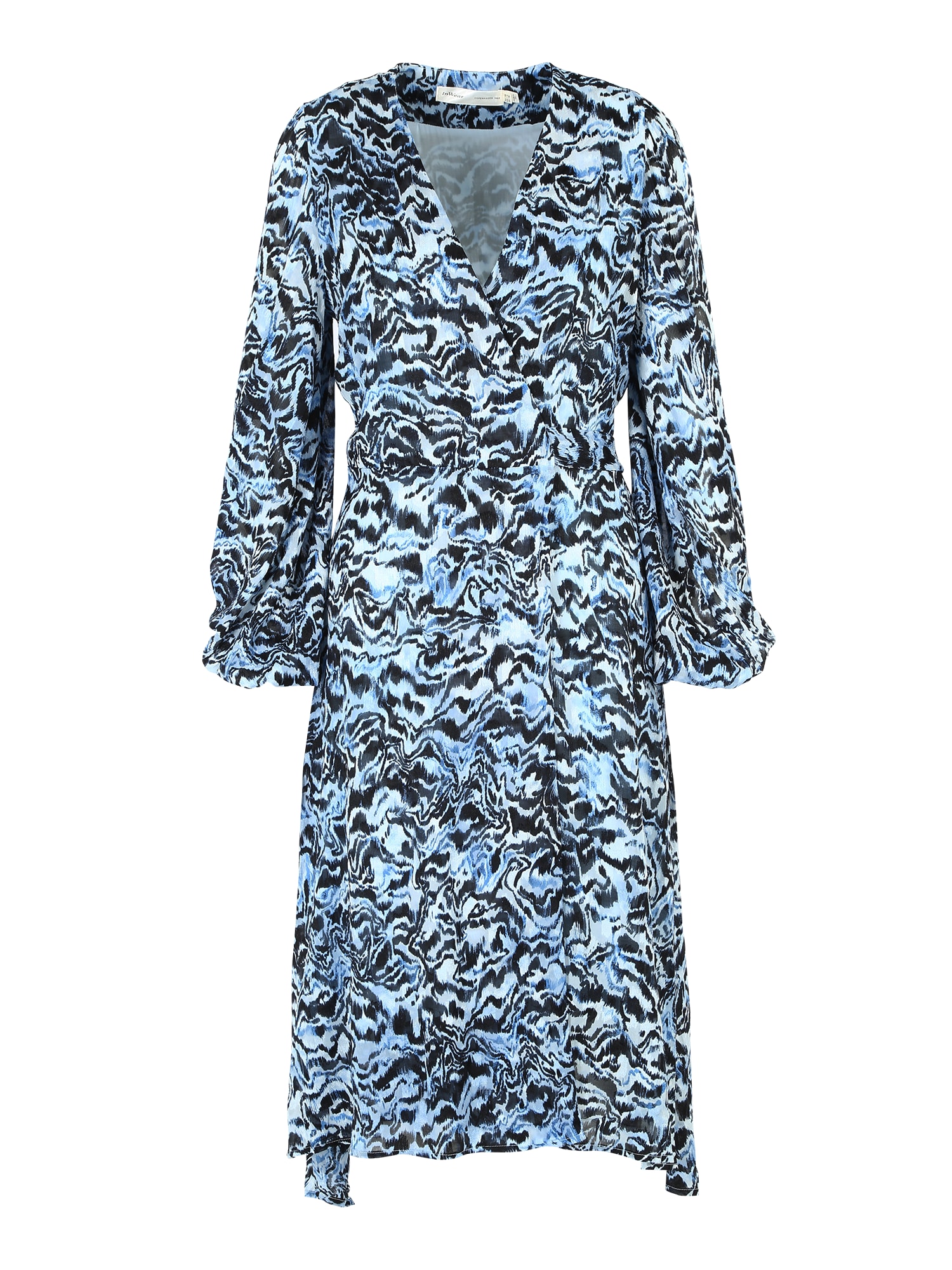 InWear Obleka 'Basira'  svetlo modra / črna