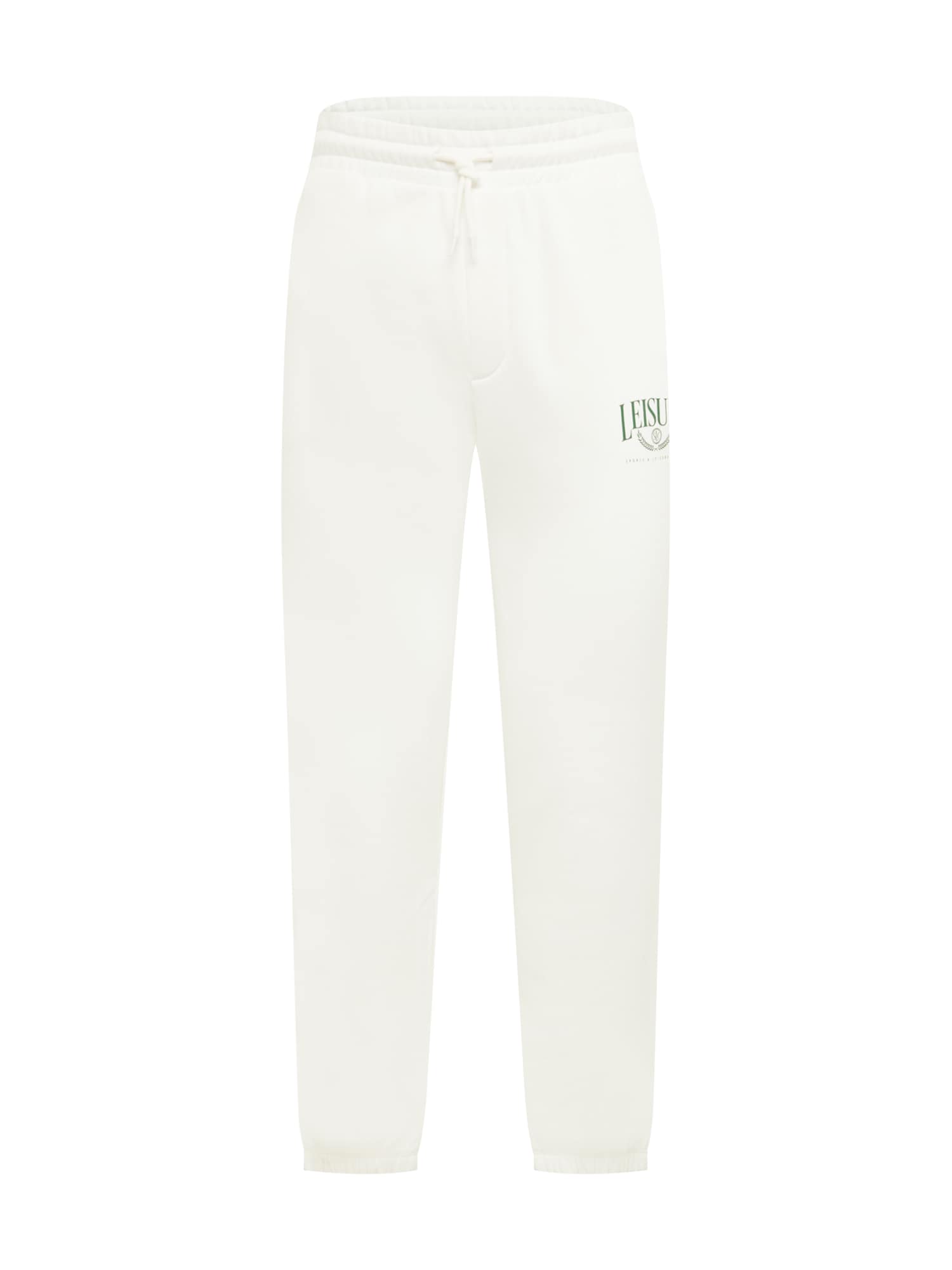 JACK & JONES Hlače 'KANE BRINK'  temno zelena / bela