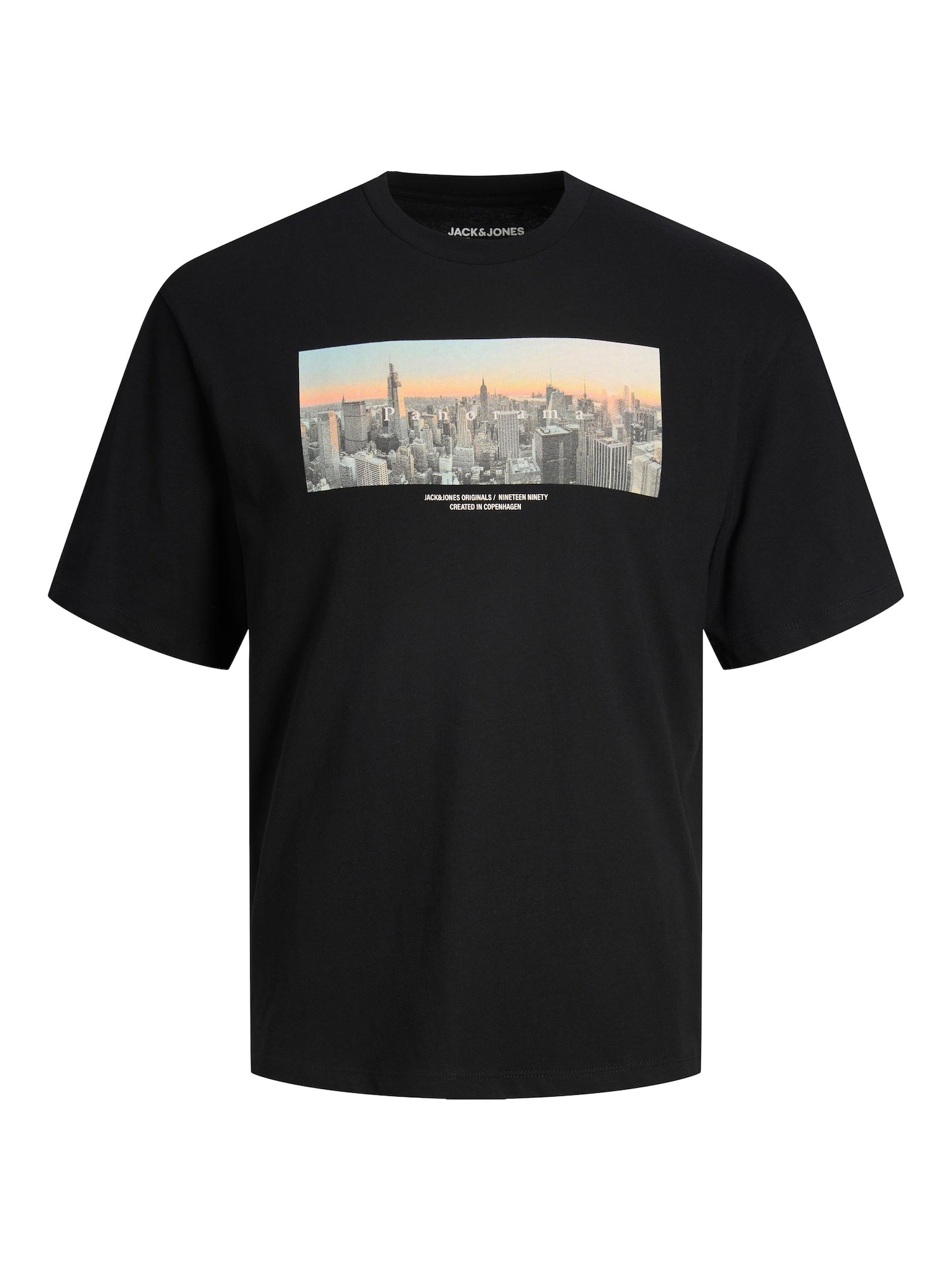 JACK & JONES Majica 'Copenhagen'  mešane barve / črna