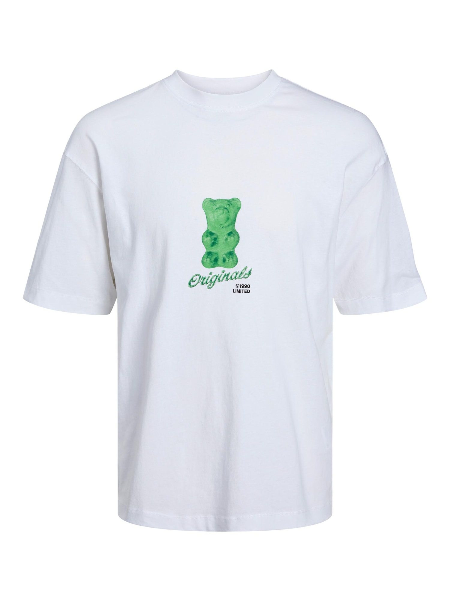 JACK & JONES Majica 'EVERYDAY'  zelena / temno zelena / črna / bela